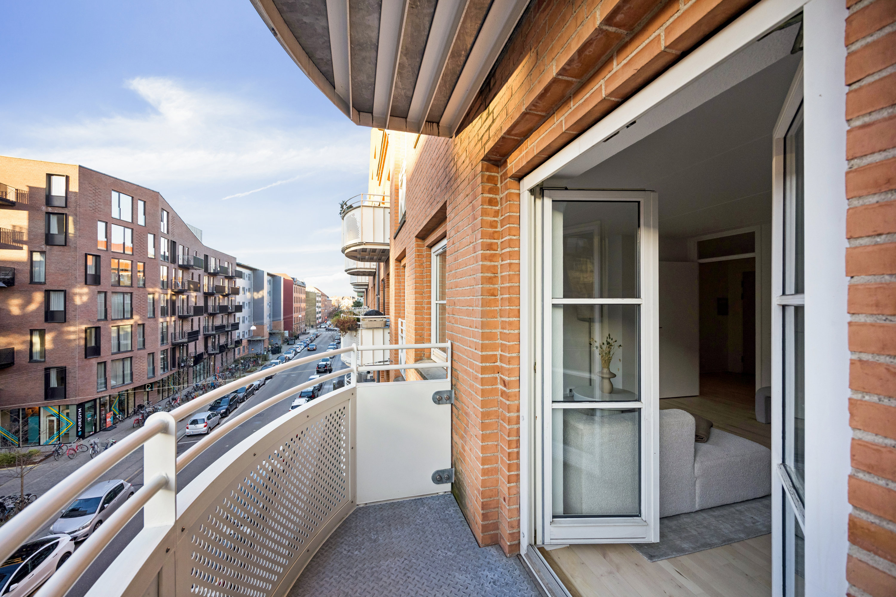 Fremhævet altan billede i fuldskærmstilstand. Billede af Mariendalsvej 50H, 3. mf., 2000 Frederiksberg