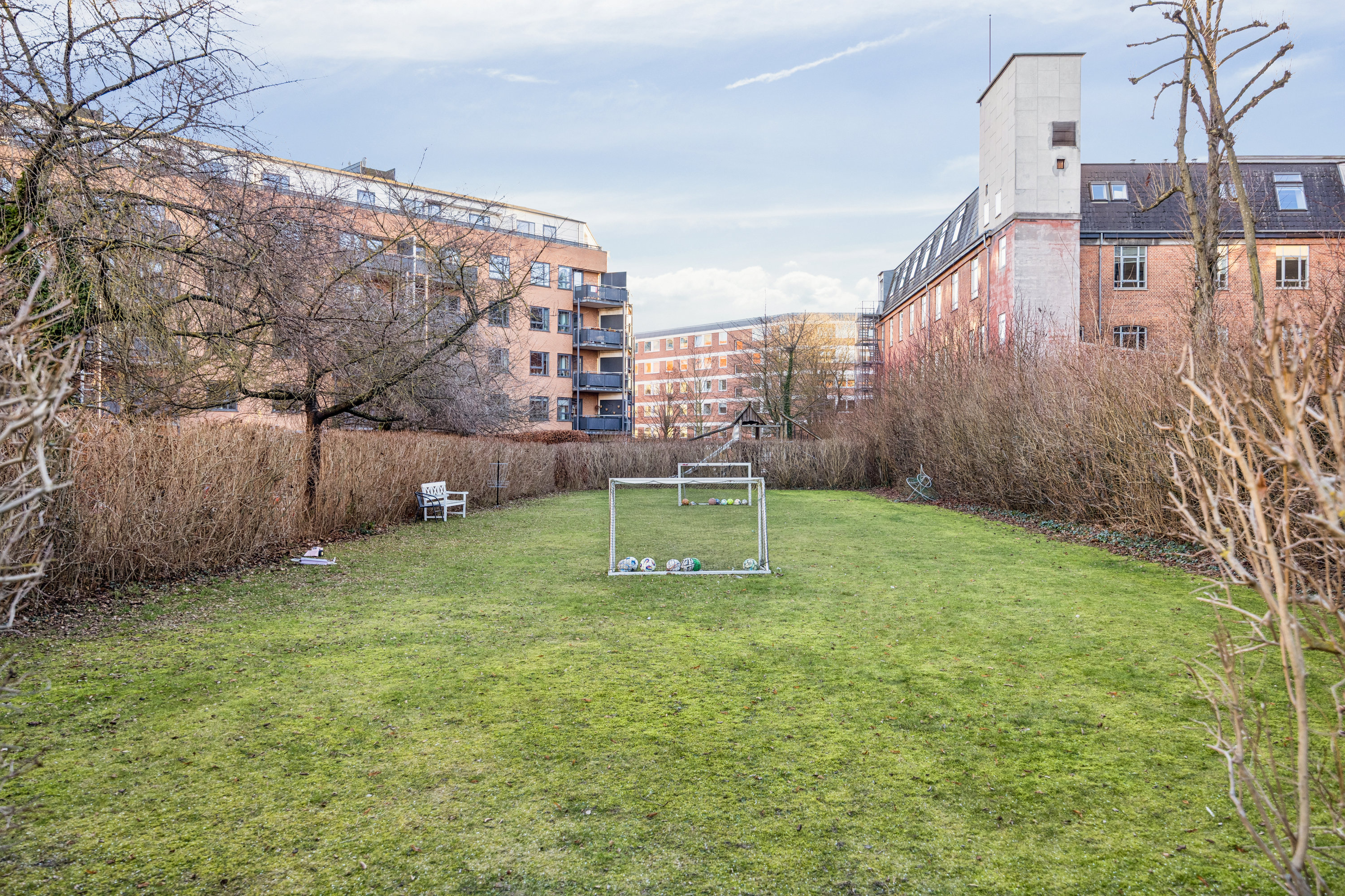 Fremhævet gårdmiljø billede i fuldskærmstilstand. Billede af Mariendalsvej 50H, 3. mf., 2000 Frederiksberg