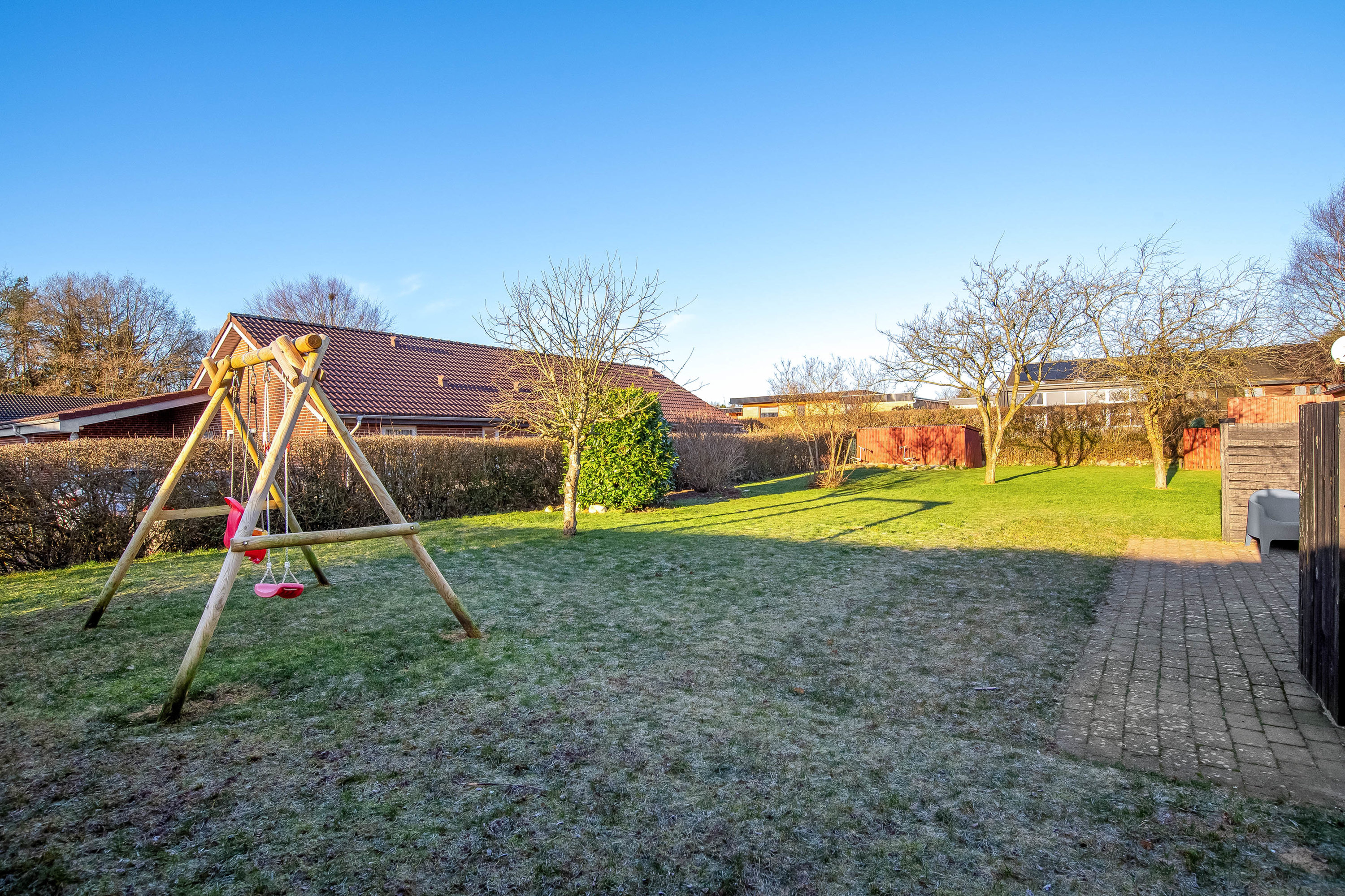 Fremhævet have billede i fuldskærmstilstand. Billede af Krunderupparken 38, Naur, 7500 Holstebro