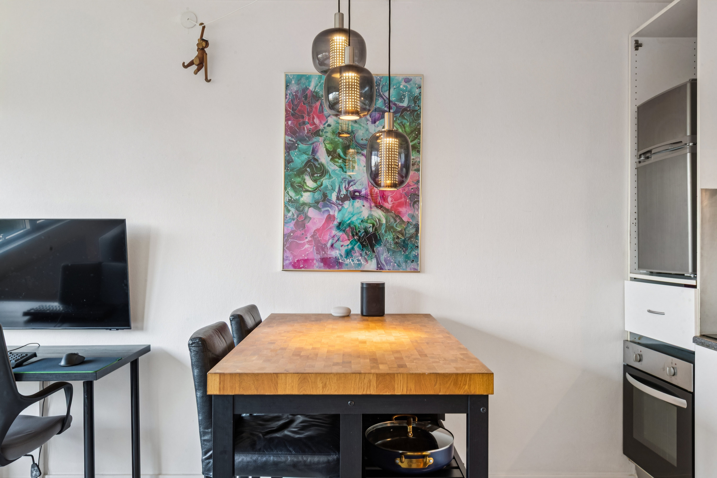 Fremhævet stue billede i fuldskærmstilstand. Billede af Sabroesvej 9D, 2. mf., 3000 Helsingør