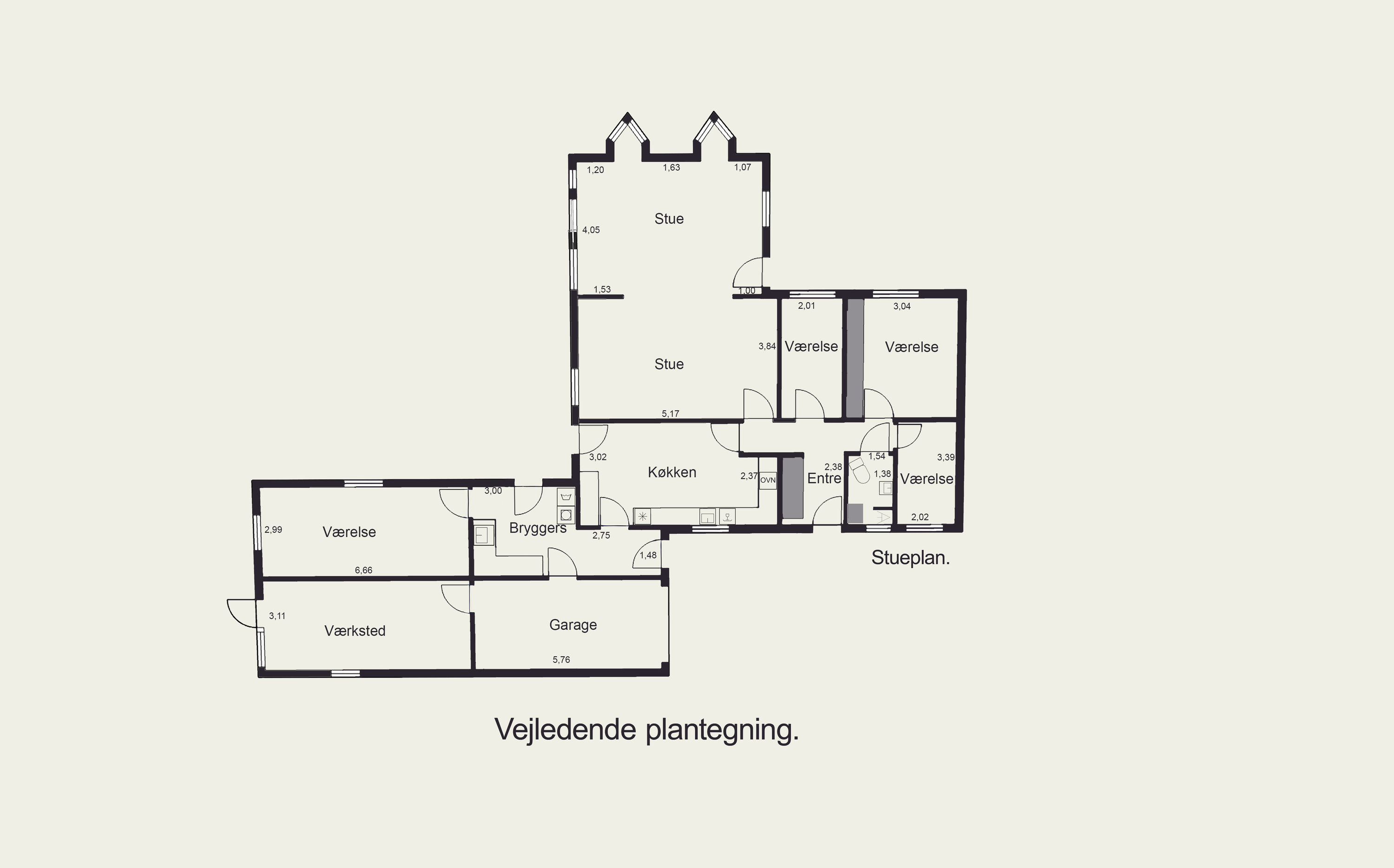 Plantegninger billede af Søllestedvej 79, Sø Søby, 5610 Assens