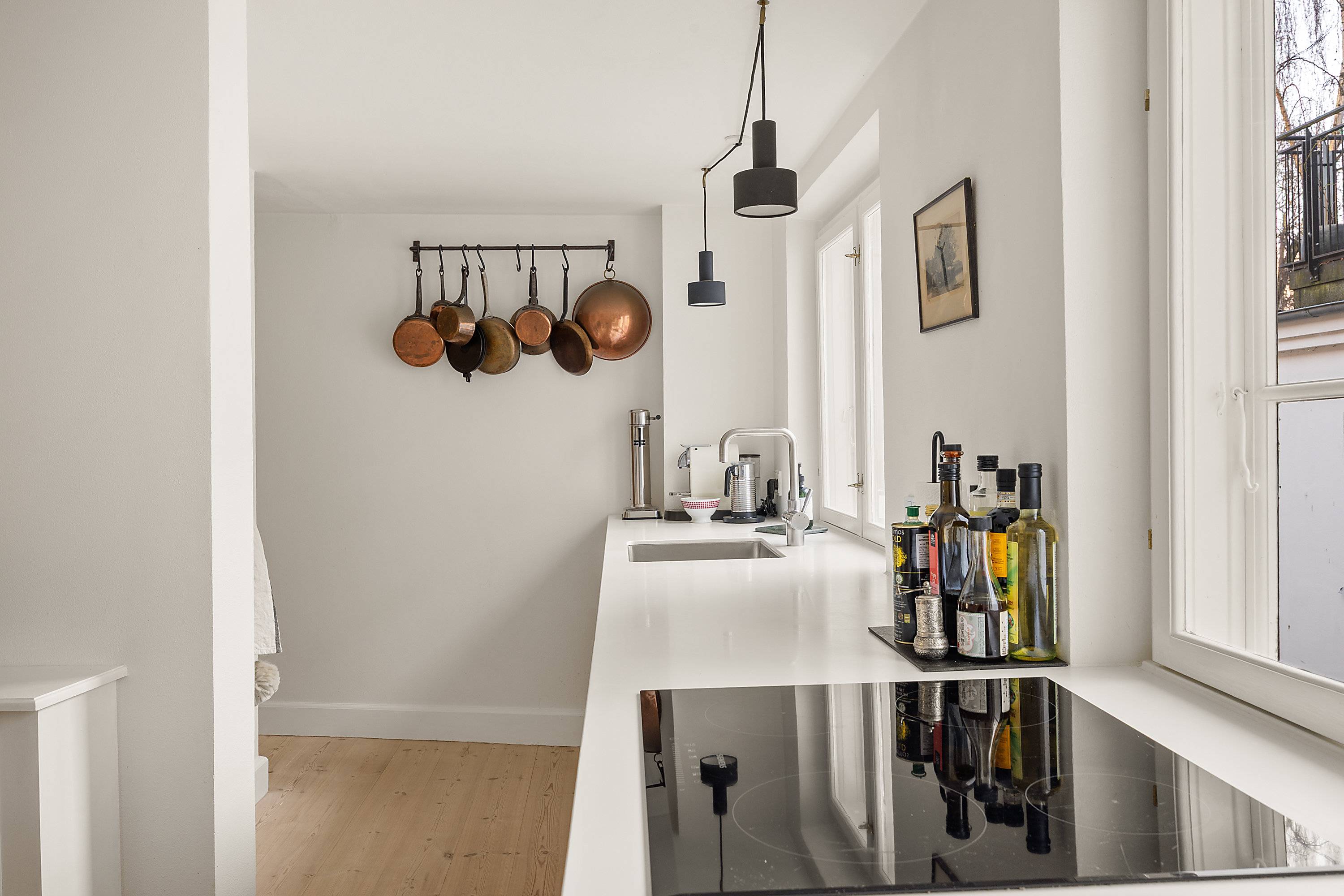 Fremhævet køkken billede i fuldskærmstilstand. Billede af Langebrogade 8, 2., 1411 København K