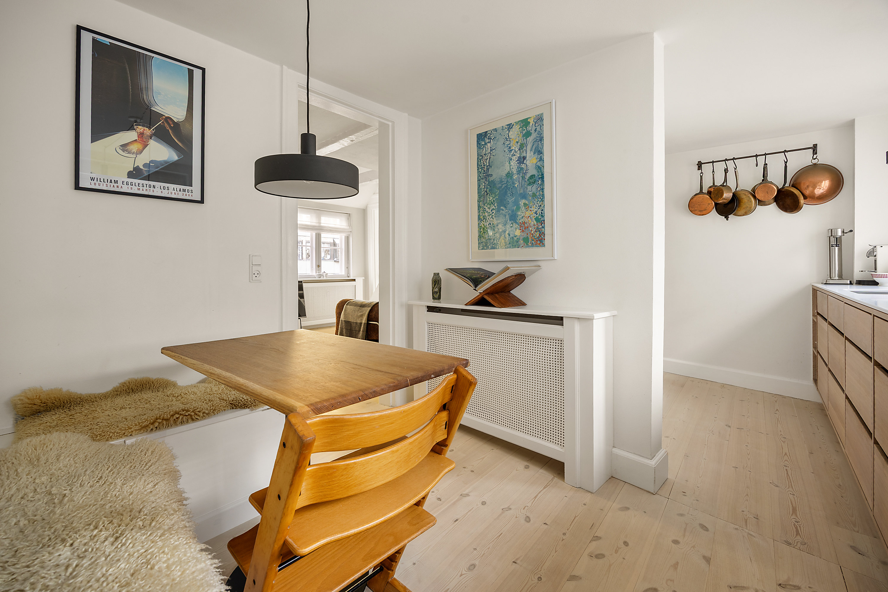 Fremhævet køkken alrum billede i fuldskærmstilstand. Billede af Langebrogade 8, 2., 1411 København K