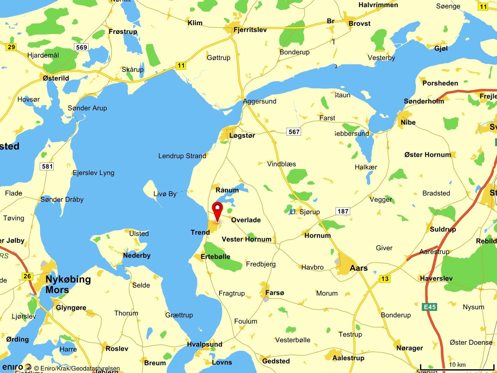 Fremhævet  billede i fuldskærmstilstand. Billede af Albertasvej 9, Borregård, 9670 Løgstør