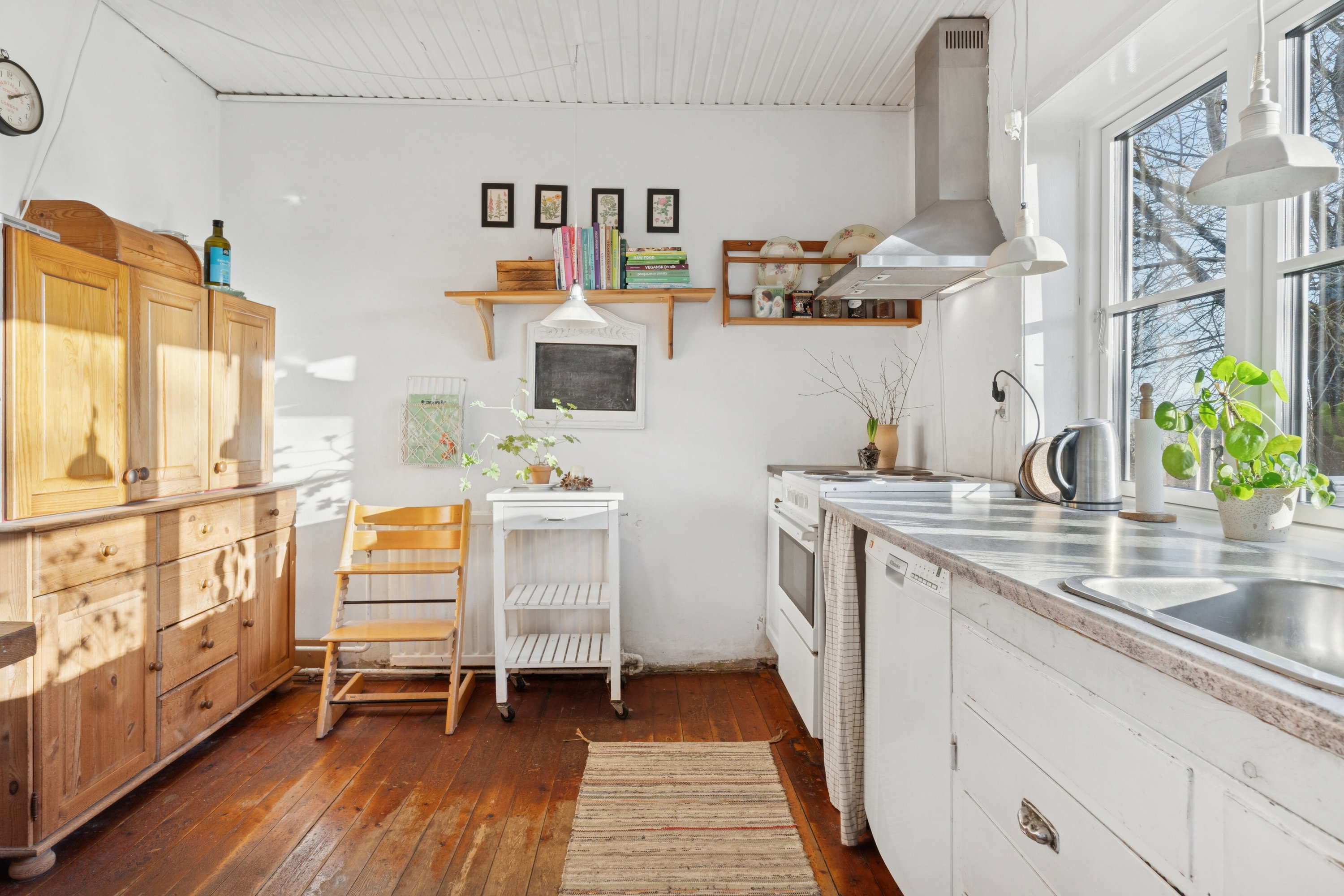 Fremhævet køkken billede i fuldskærmstilstand. Billede af Skæretvej 27, 5856 Ryslinge