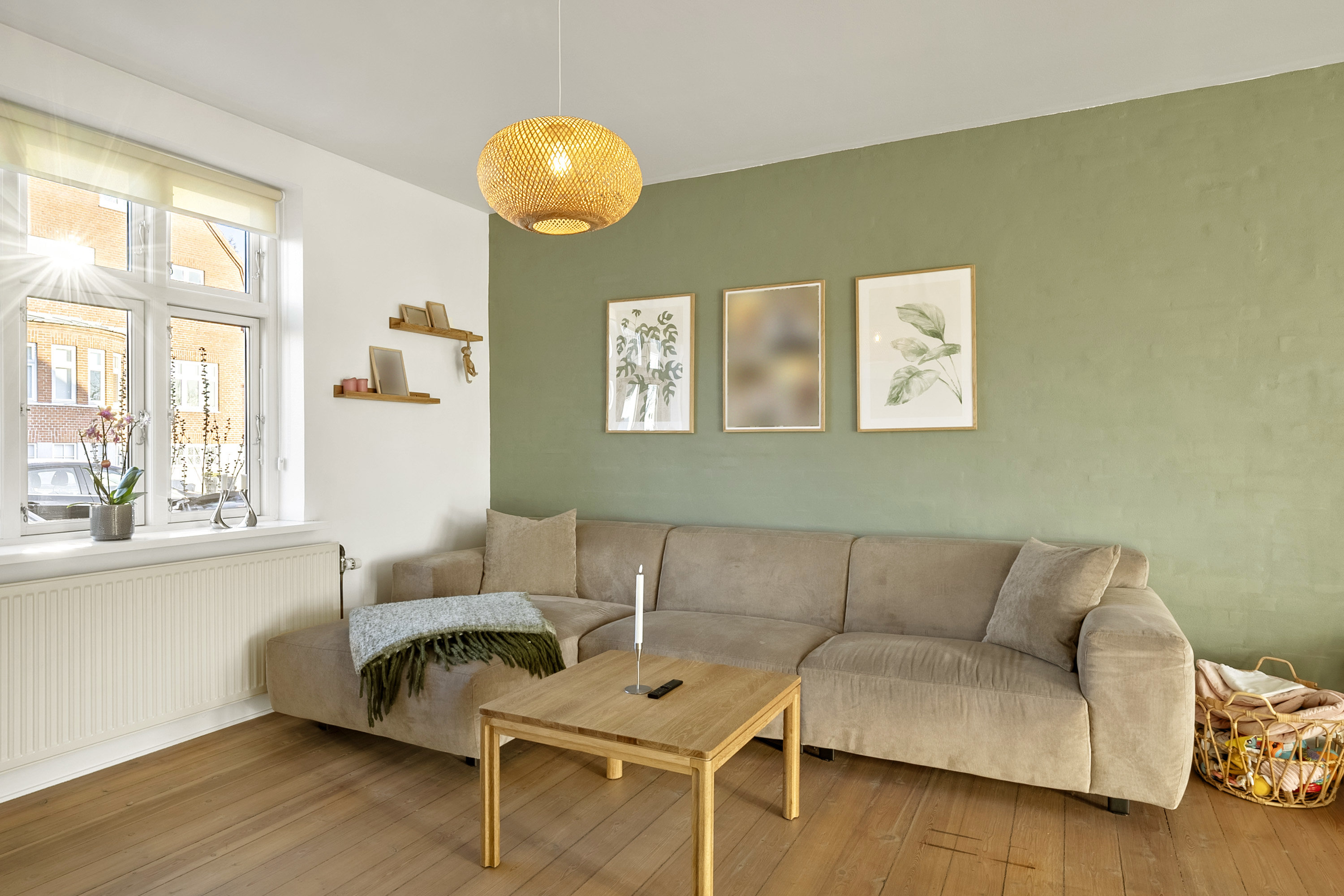 Fremhævet stue billede i fuldskærmstilstand. Billede af Døckerslundsvej 49, 5000 Odense C