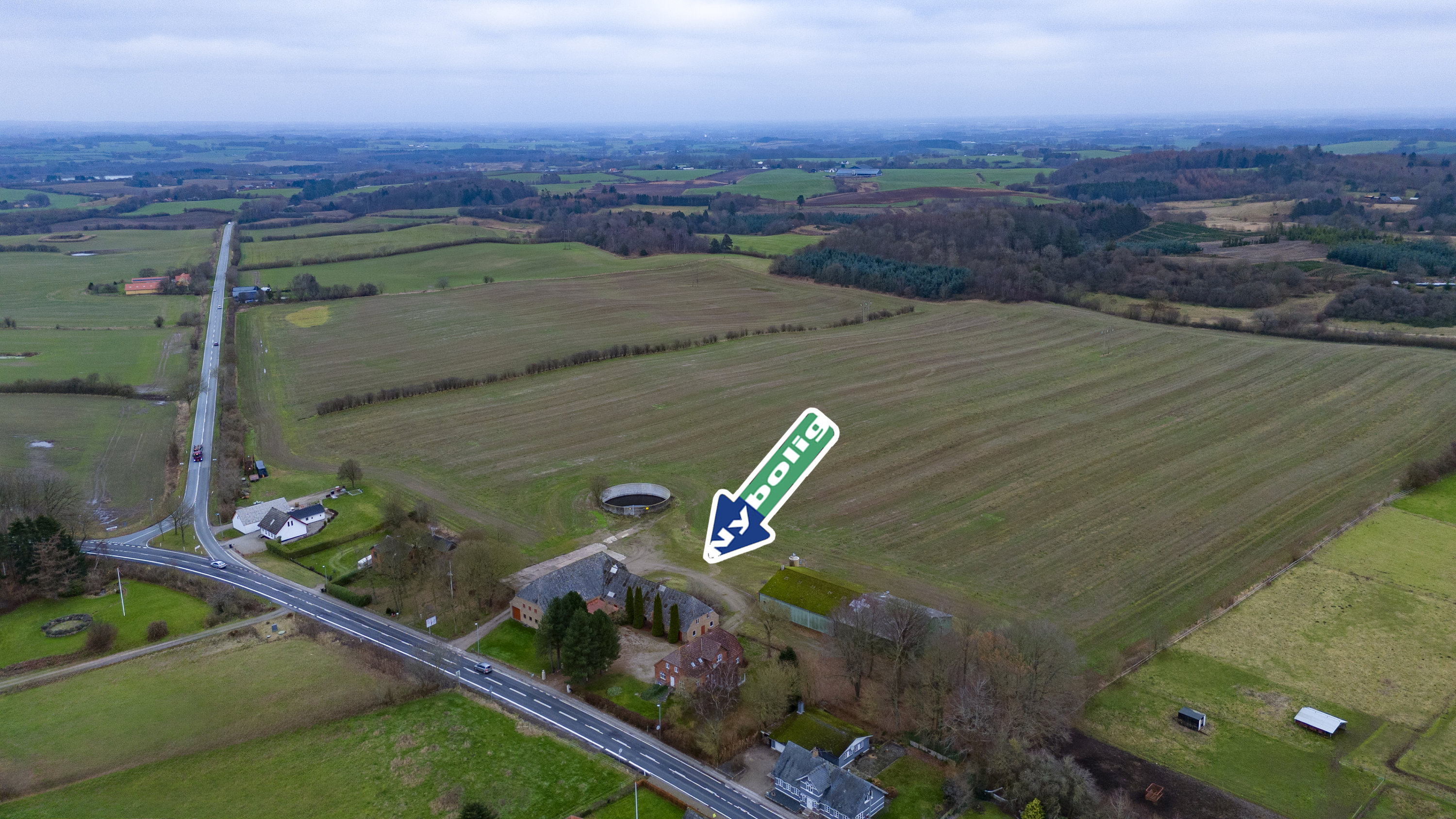 Fremhævet  billede i fuldskærmstilstand. Billede af Landevejen 13, Jordløse, 5683 Haarby