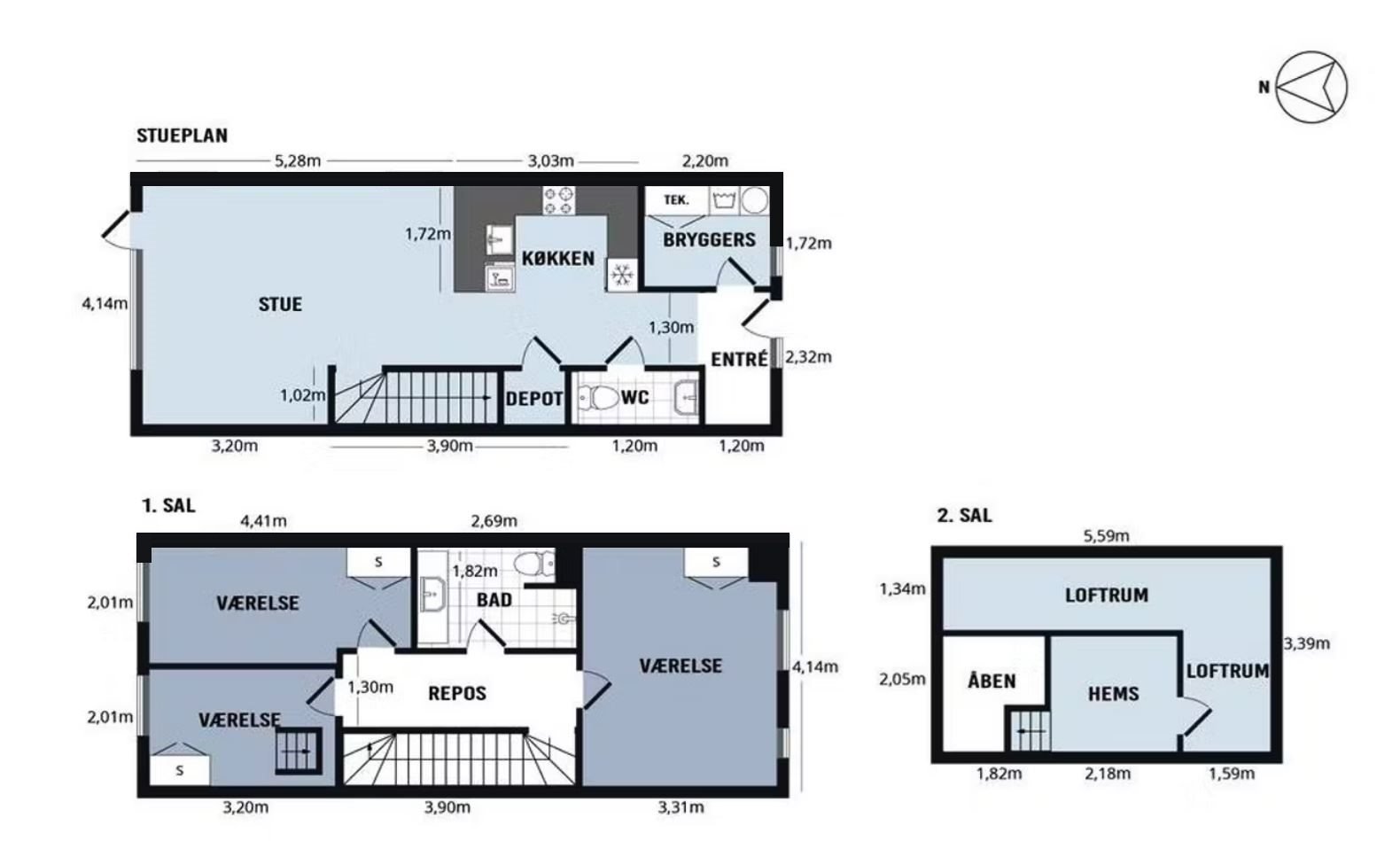 Plantegninger billede af Lily Brobergs Gade 50, 8220 Brabrand