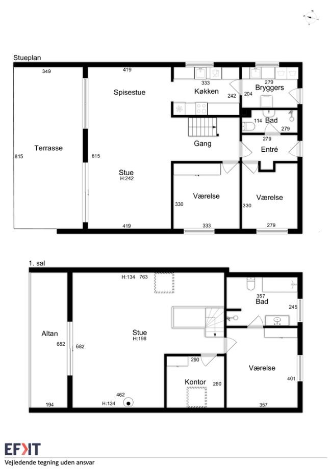 Plantegninger billede af Solvænget 12, 4296 Nyrup