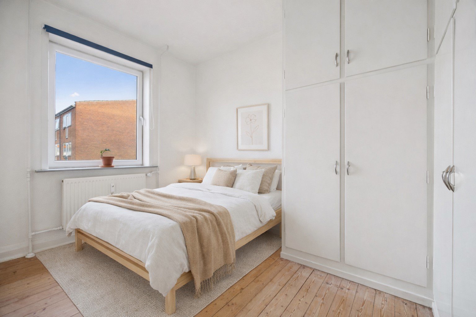 Fremhævet soveværelse billede i fuldskærmstilstand. Billede af Dronningensgade 21, 1. tv., 9400 Nørresundby