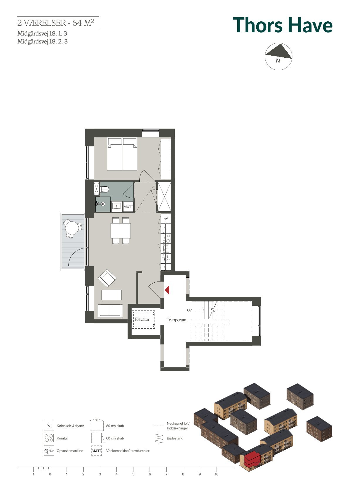 Plantegninger billede af Midgårdsvej 18, 2. 3., Bolbro, 5200 Odense V