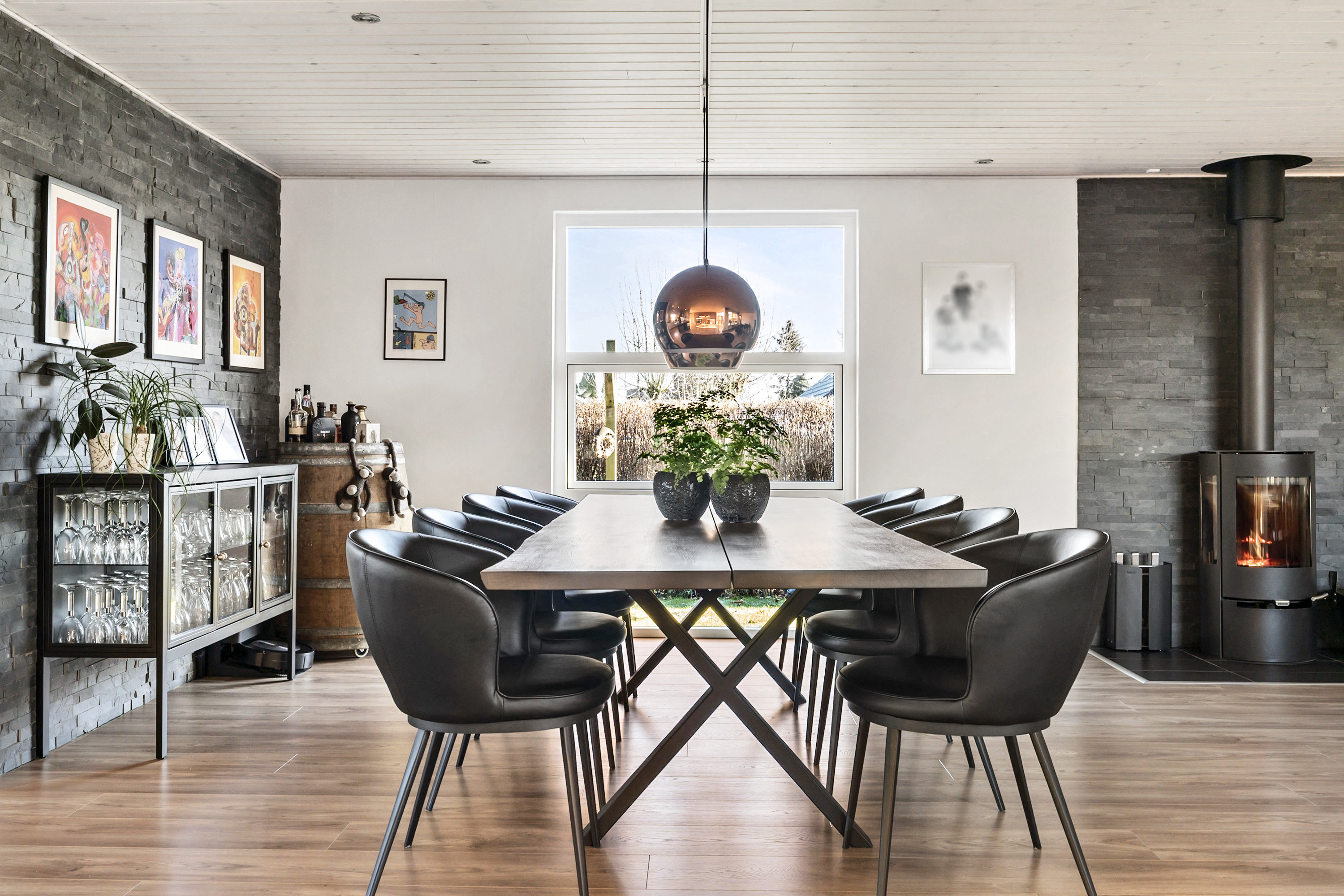 Fremhævet spisestue billede i fuldskærmstilstand. Billede af Fjordparken 59, 8700 Horsens