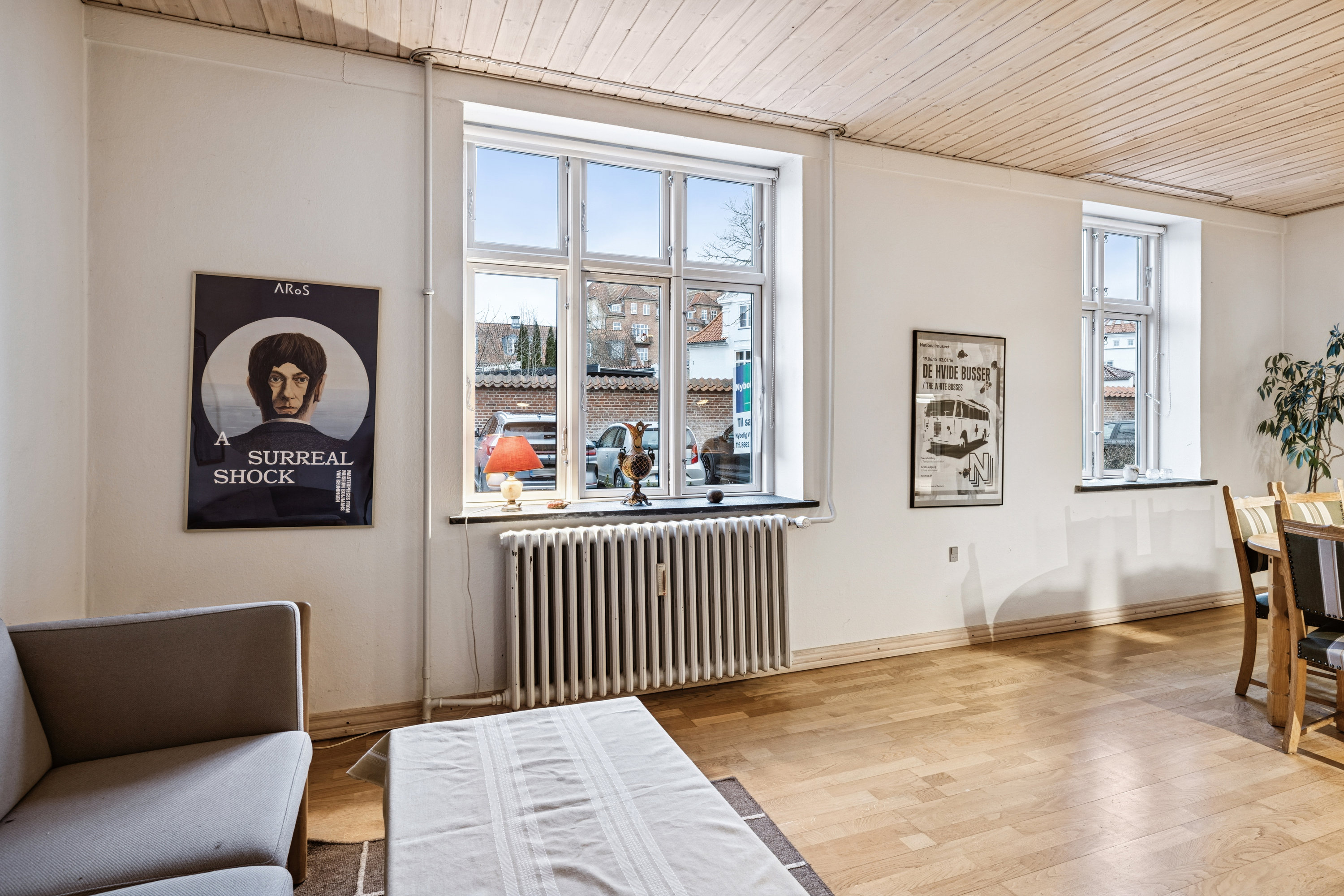 Fremhævet stue billede i fuldskærmstilstand. Billede af Volden 6, 8800 Viborg