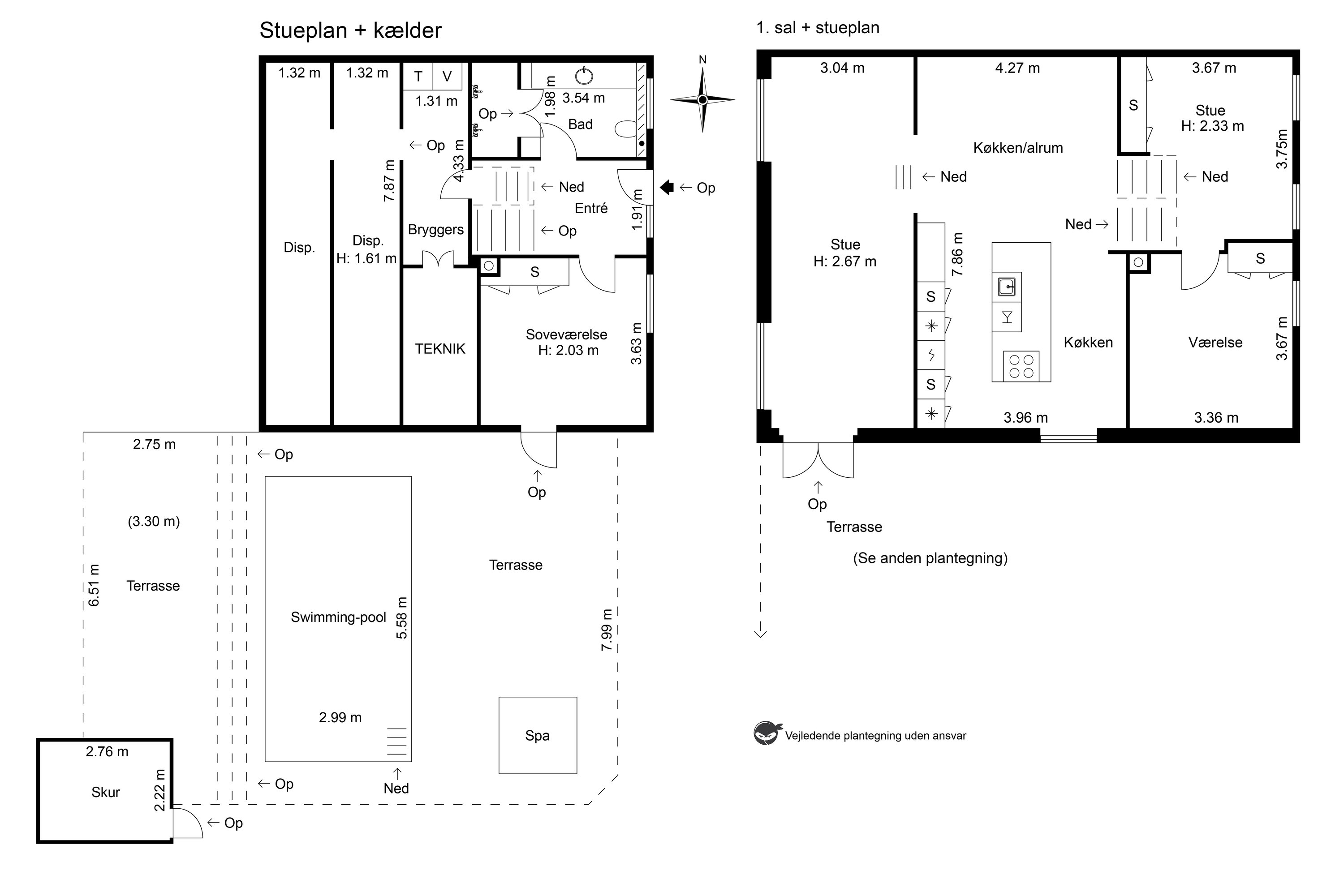Plantegninger billede af Hovmålvej 104, 2300 København S