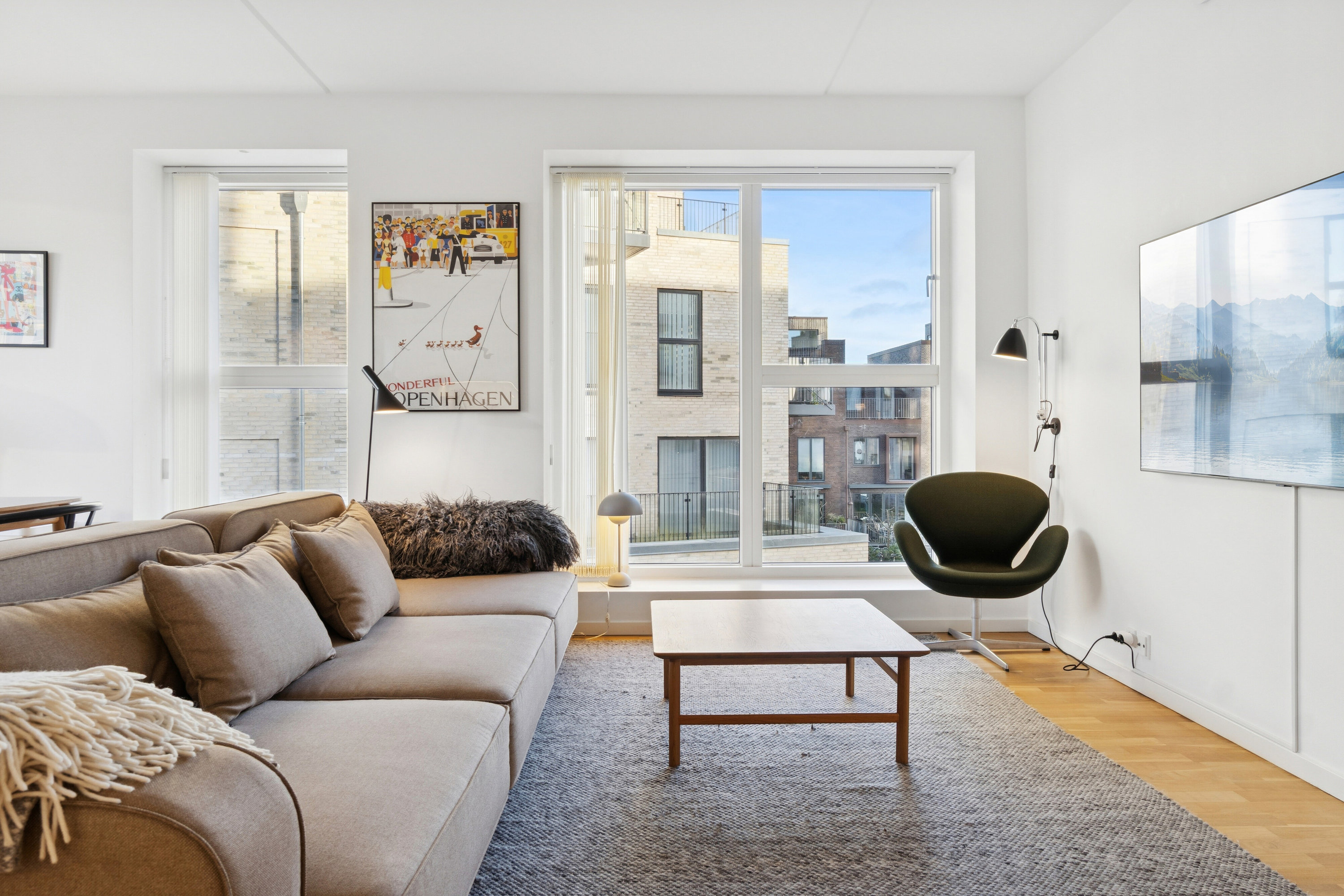 Fremhævet stue billede i fuldskærmstilstand. Billede af Mokkavej 13, 1. 1., 2610 Rødovre