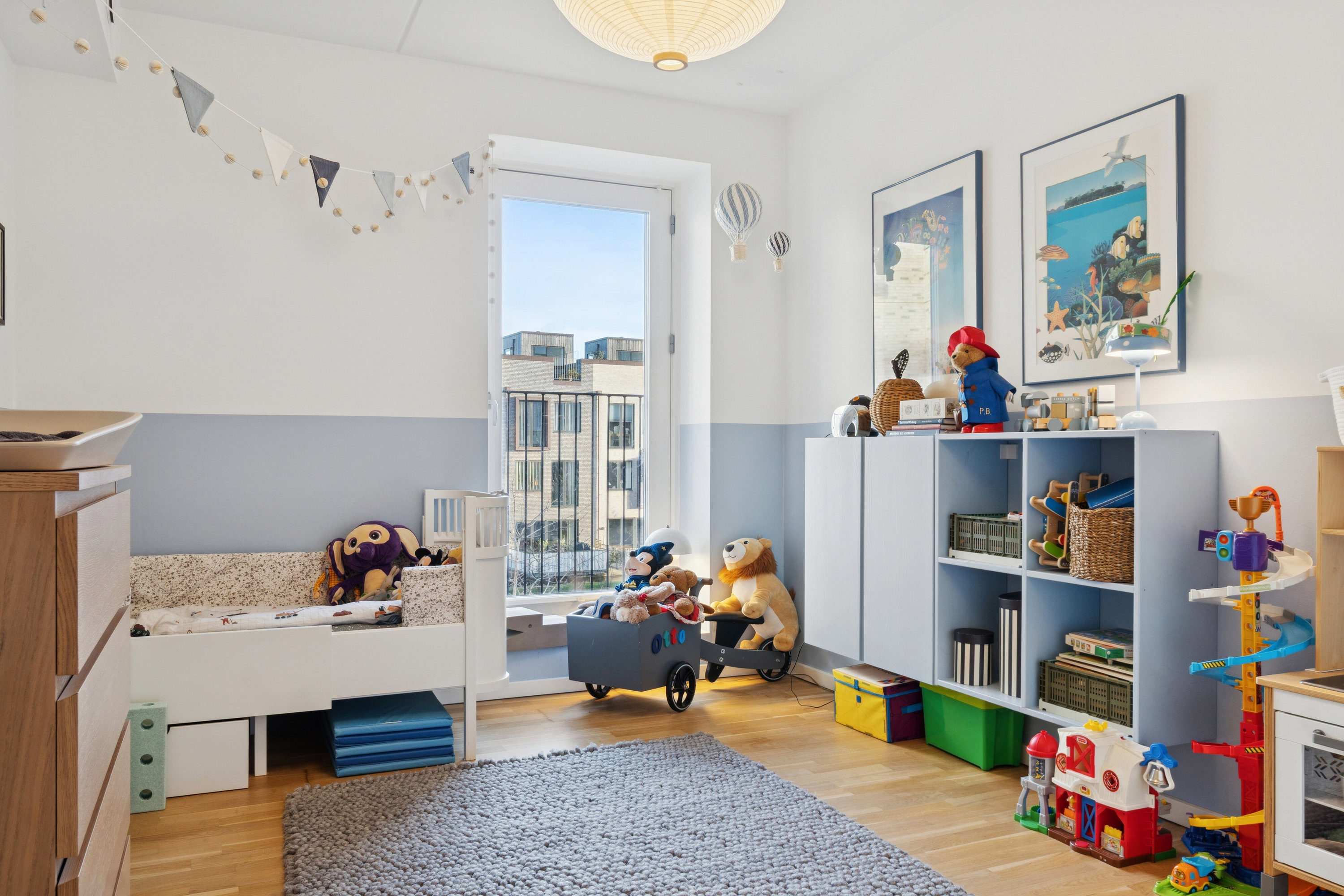 Fremhævet børneværelse billede i fuldskærmstilstand. Billede af Mokkavej 13, 1. 1., 2610 Rødovre