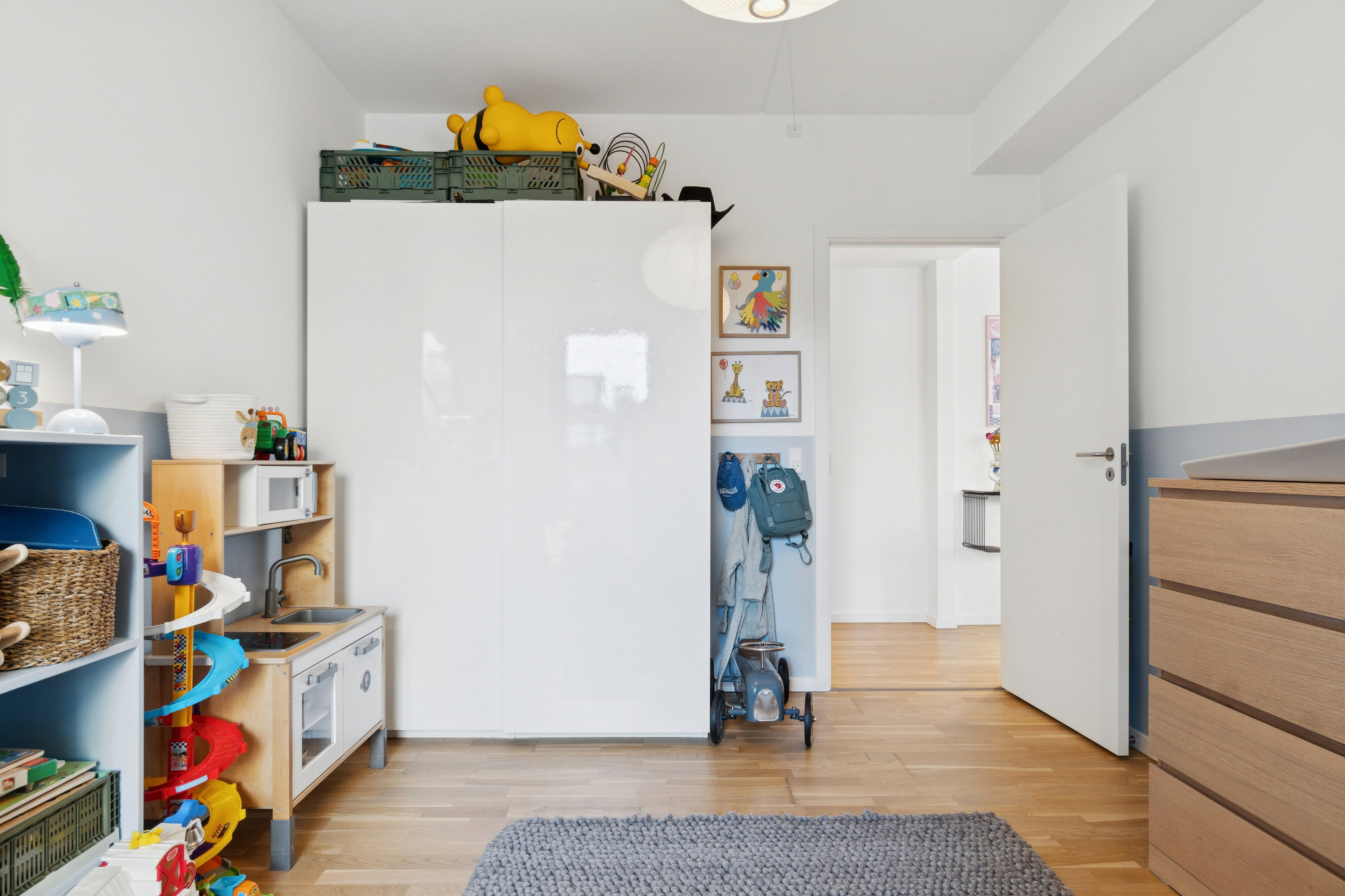 Fremhævet børneværelse billede i fuldskærmstilstand. Billede af Mokkavej 13, 1. 1., 2610 Rødovre