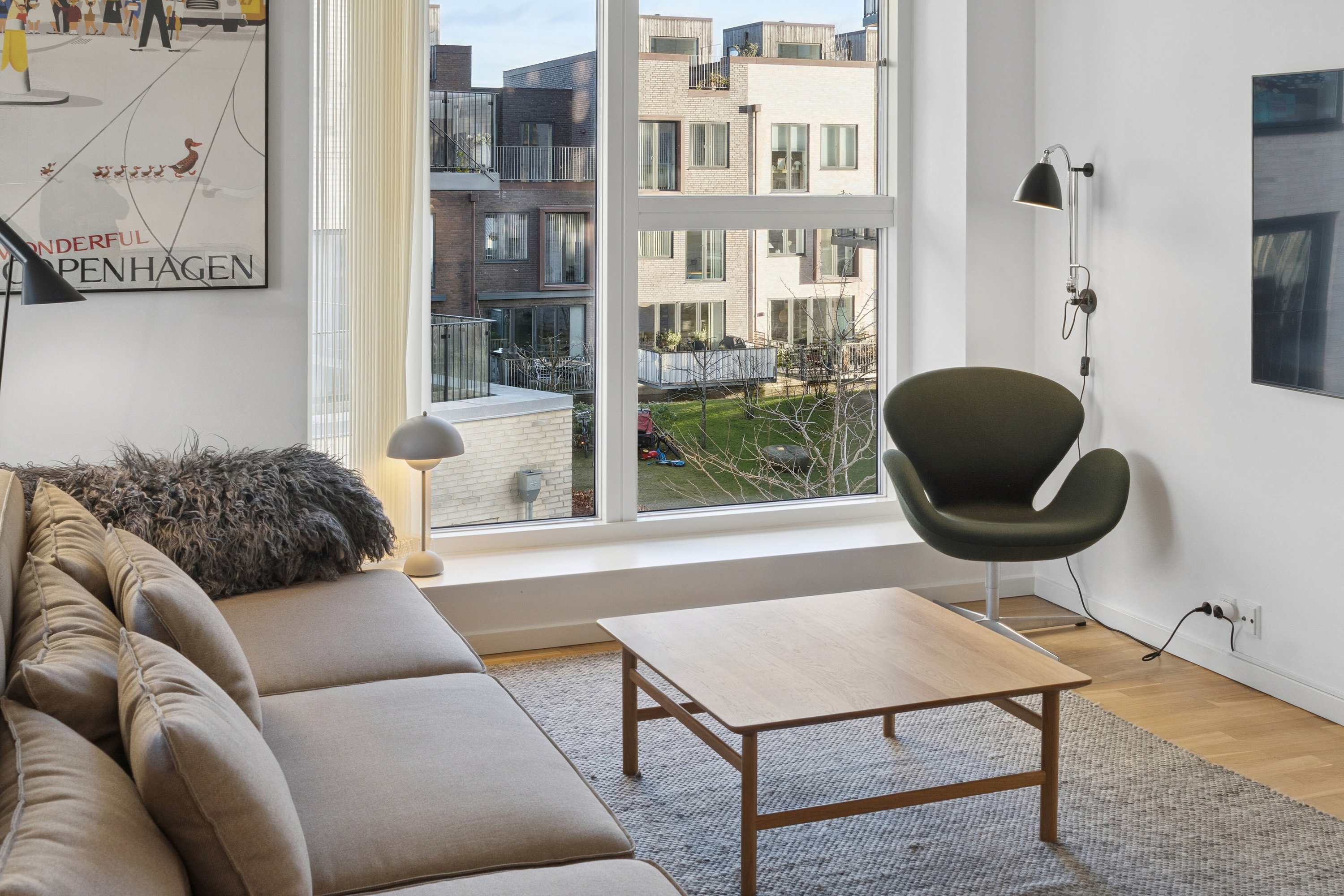 Fremhævet stue billede i fuldskærmstilstand. Billede af Mokkavej 13, 1. 1., 2610 Rødovre