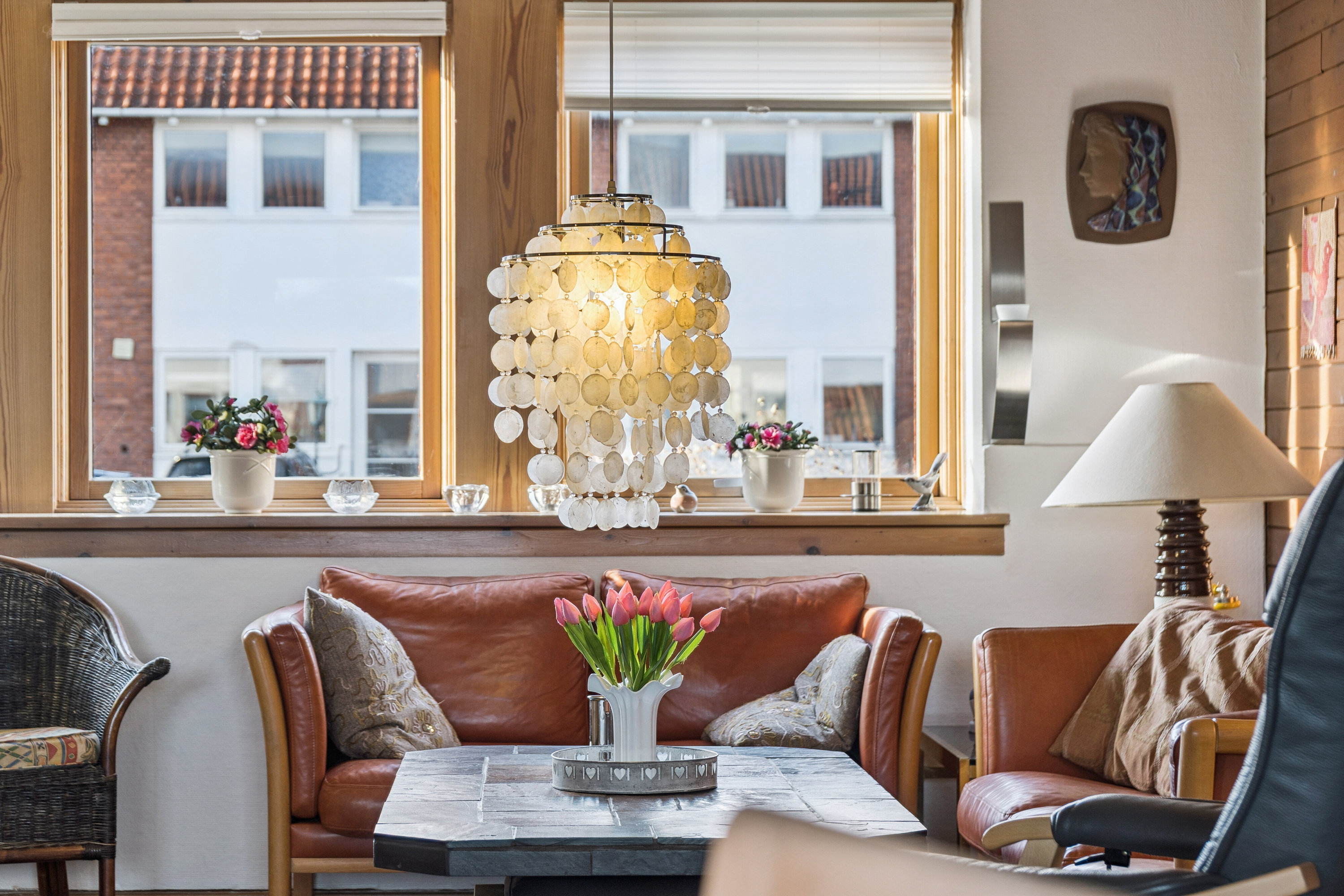 Fremhævet stue billede i fuldskærmstilstand. Billede af Hvidsværmervej 11B, 2610 Rødovre