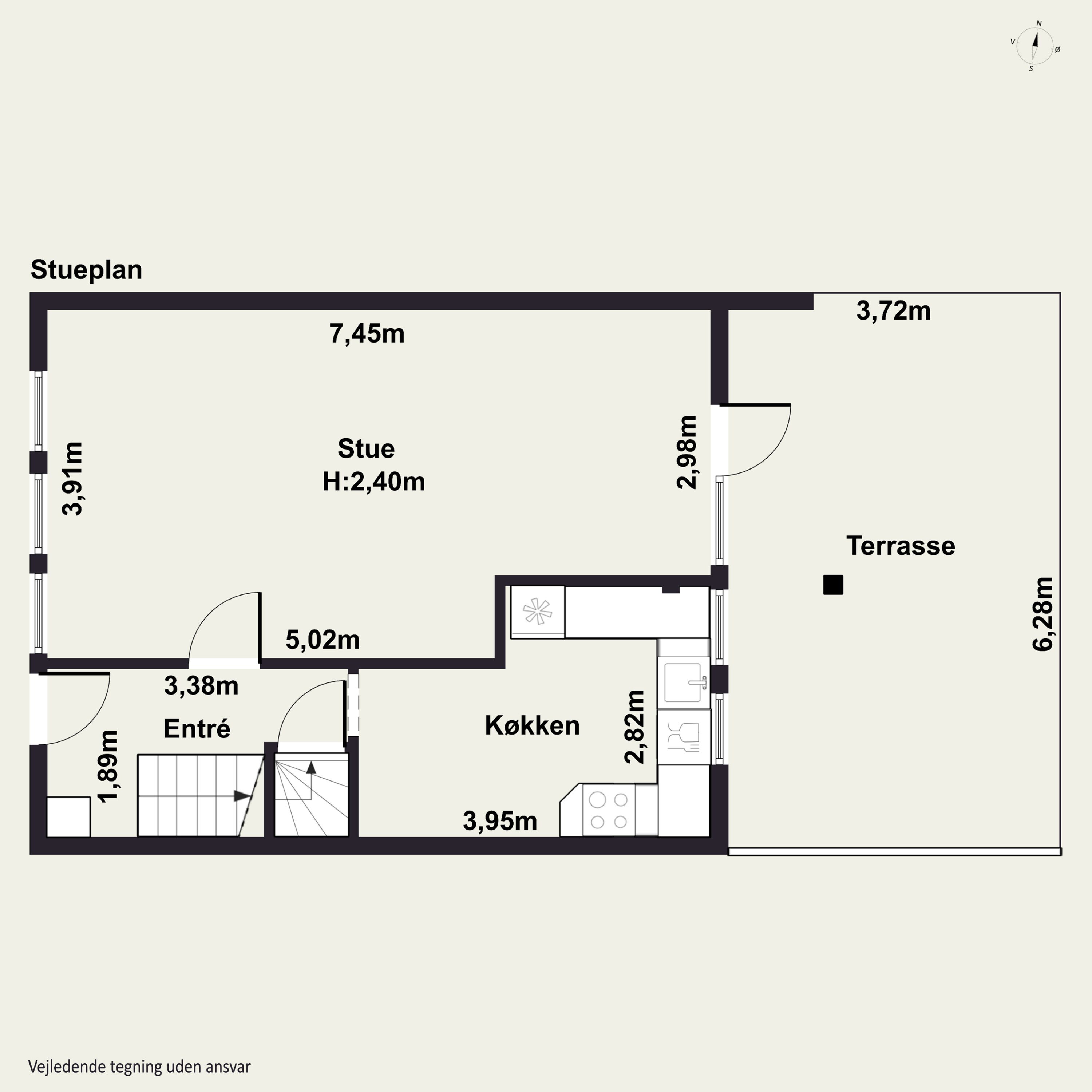 Plantegninger billede af Hvidsværmervej 11B, 2610 Rødovre