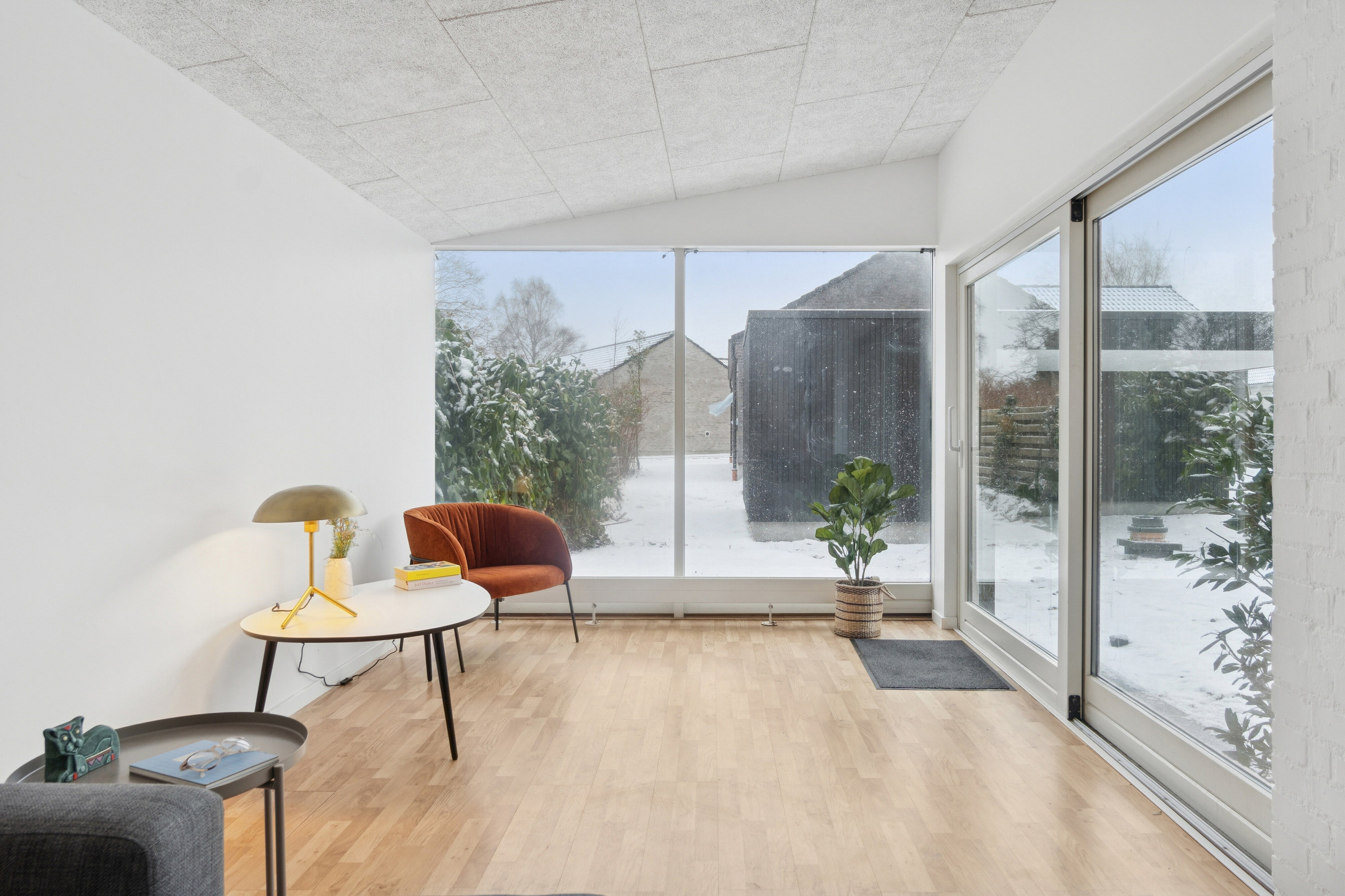 Fremhævet stue billede i fuldskærmstilstand. Billede af Grøndalsvej 9, 8600 Silkeborg