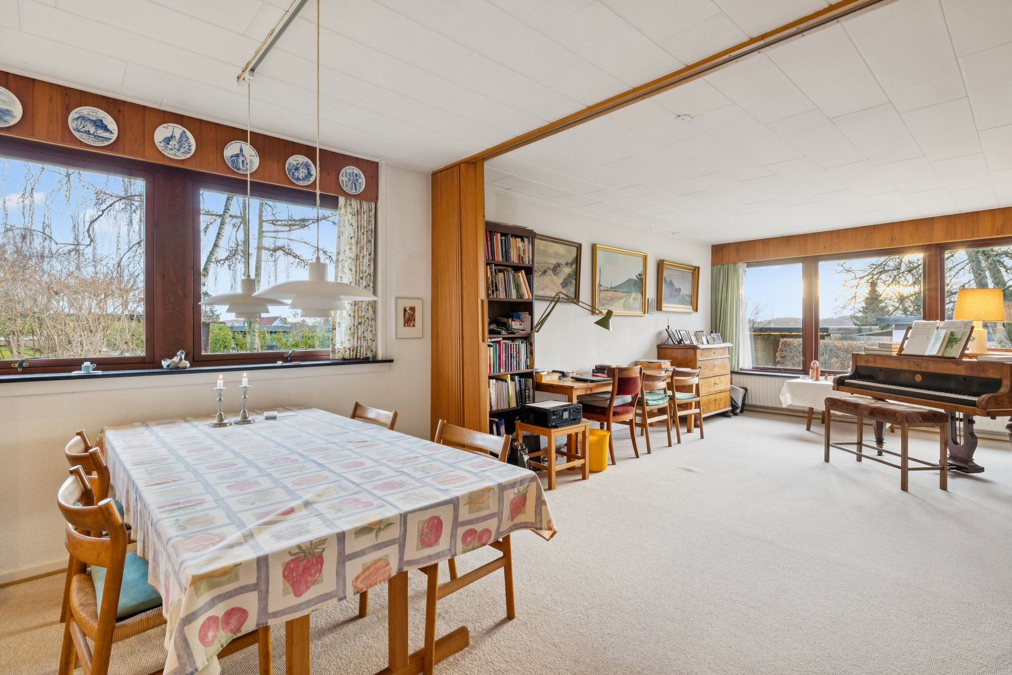 Fremhævet stue billede i fuldskærmstilstand. Billede af Wingesvej 4, 8920 Randers NV