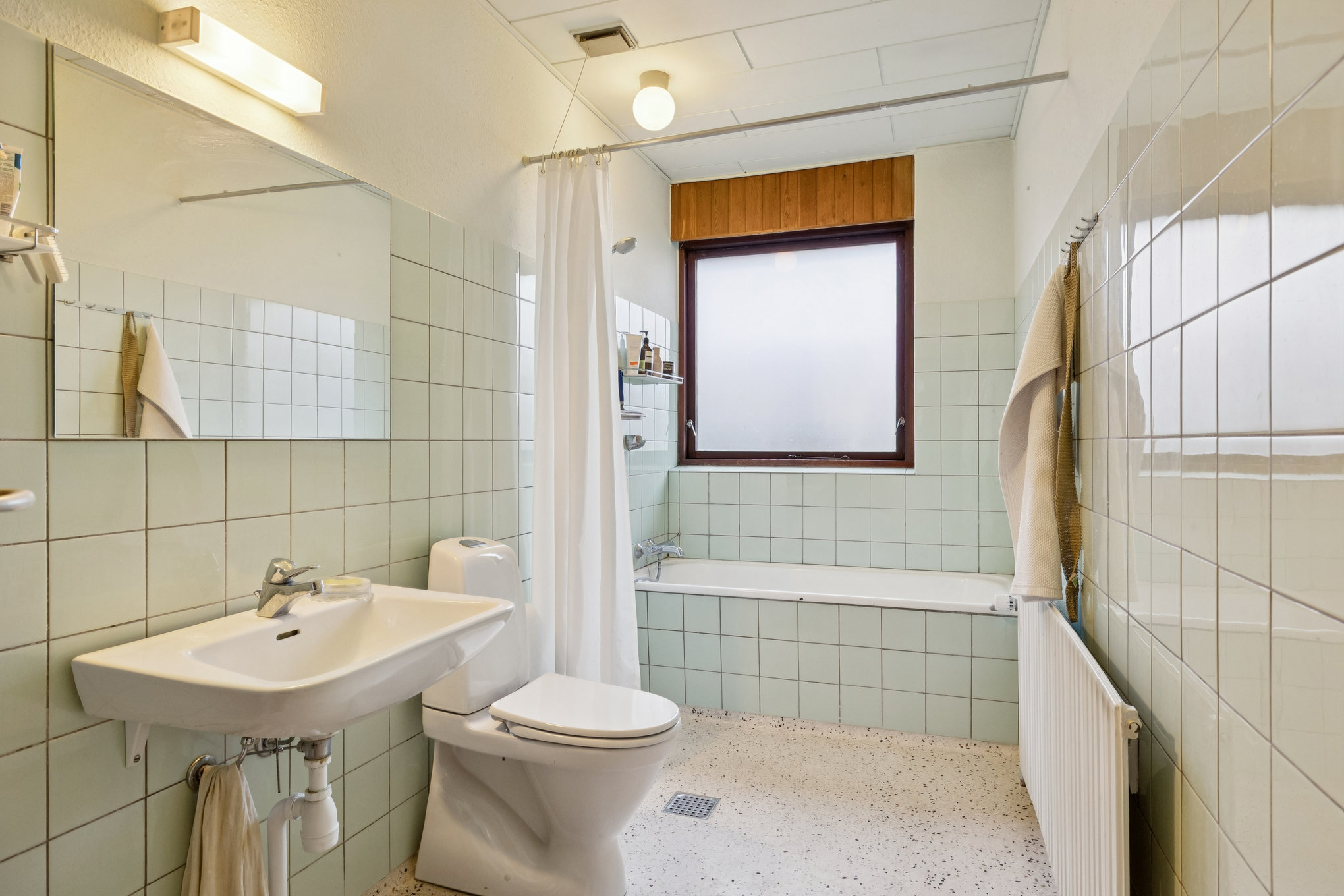 Fremhævet badeværelse billede i fuldskærmstilstand. Billede af Wingesvej 4, 8920 Randers NV