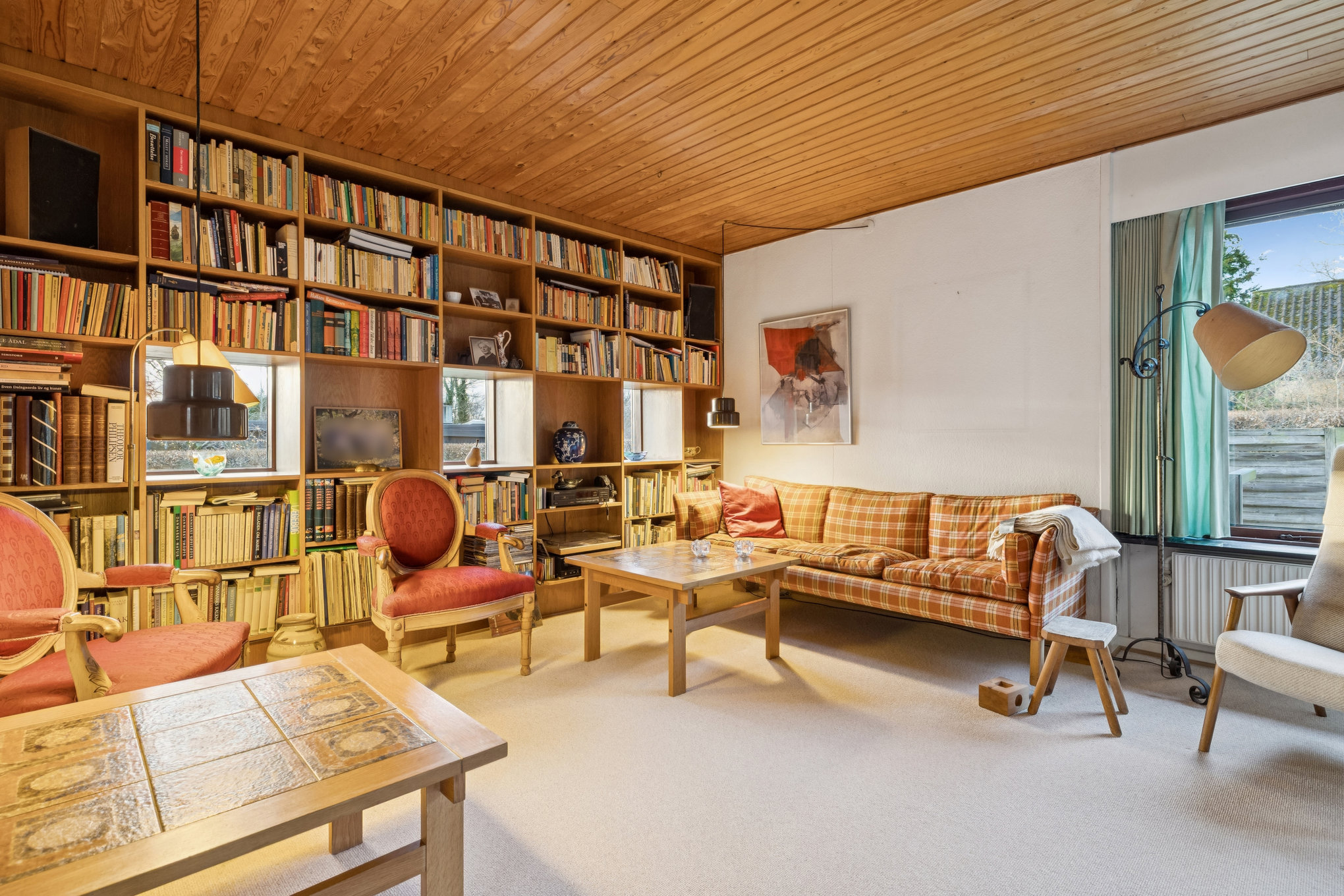 Fremhævet stue billede i fuldskærmstilstand. Billede af Wingesvej 4, 8920 Randers NV