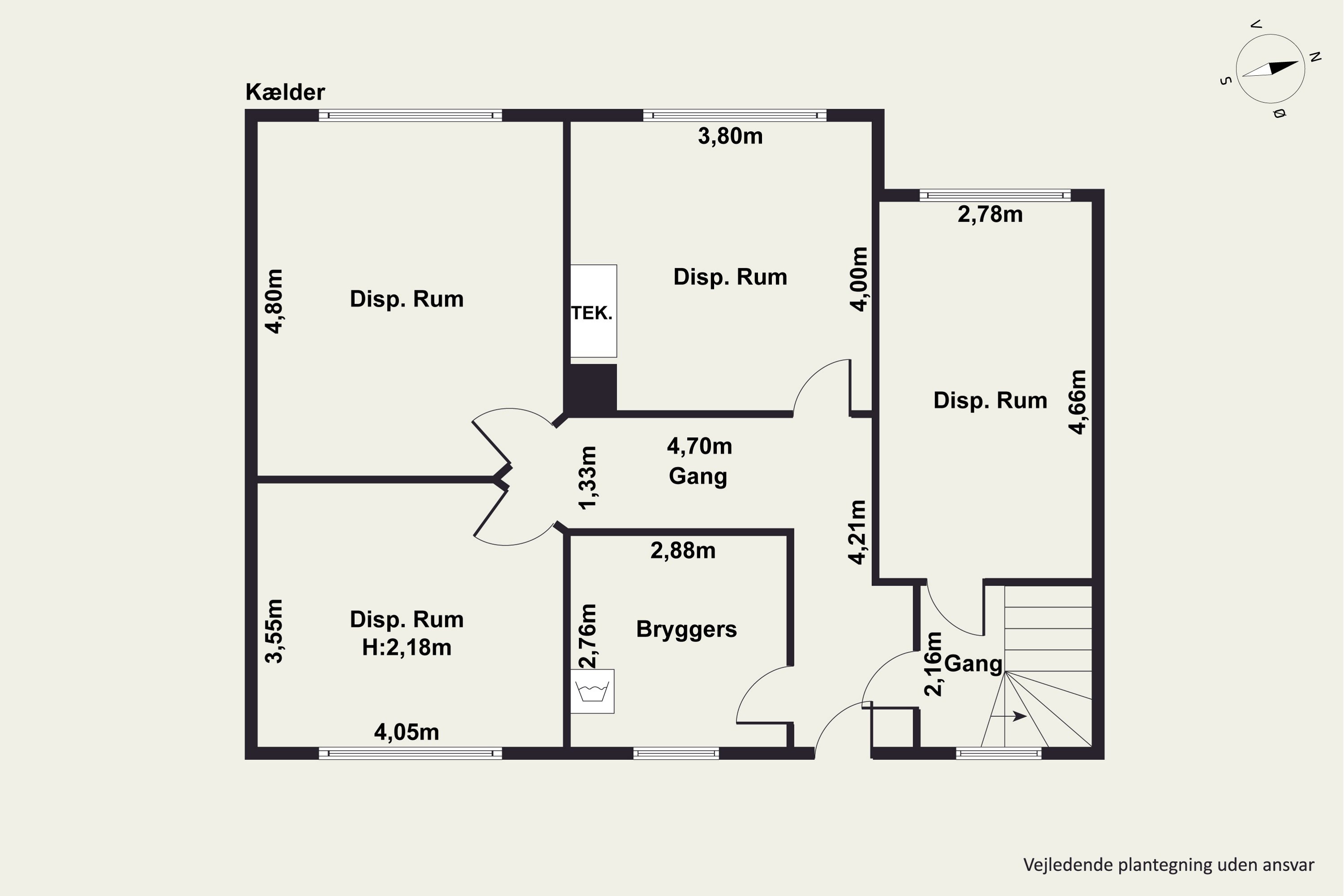 Plantegninger billede af Klosteralleen 15, 4100 Ringsted