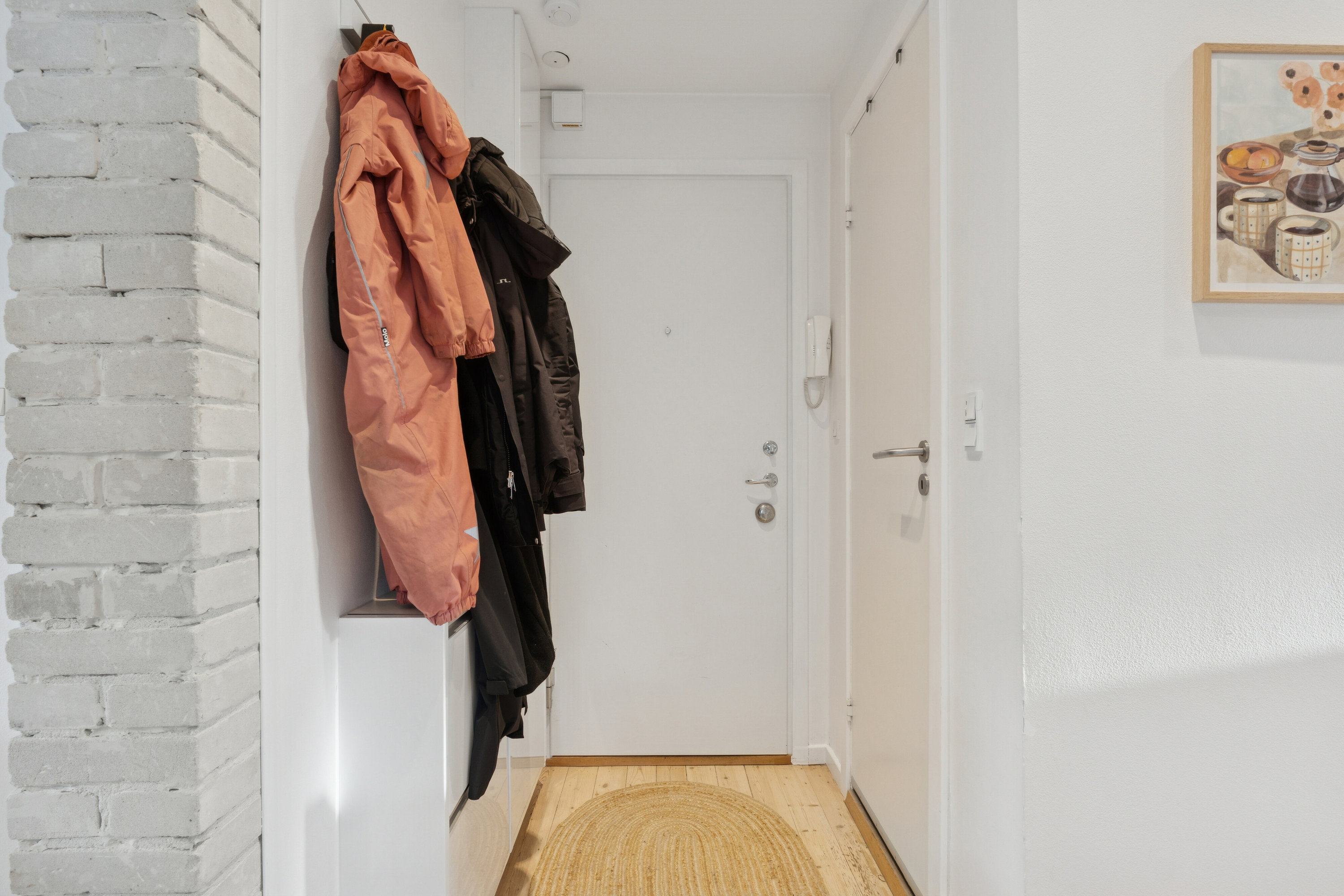 Fremhævet gang billede i fuldskærmstilstand. Billede af Sorrentovej 18, 1. tv., 2300 København S