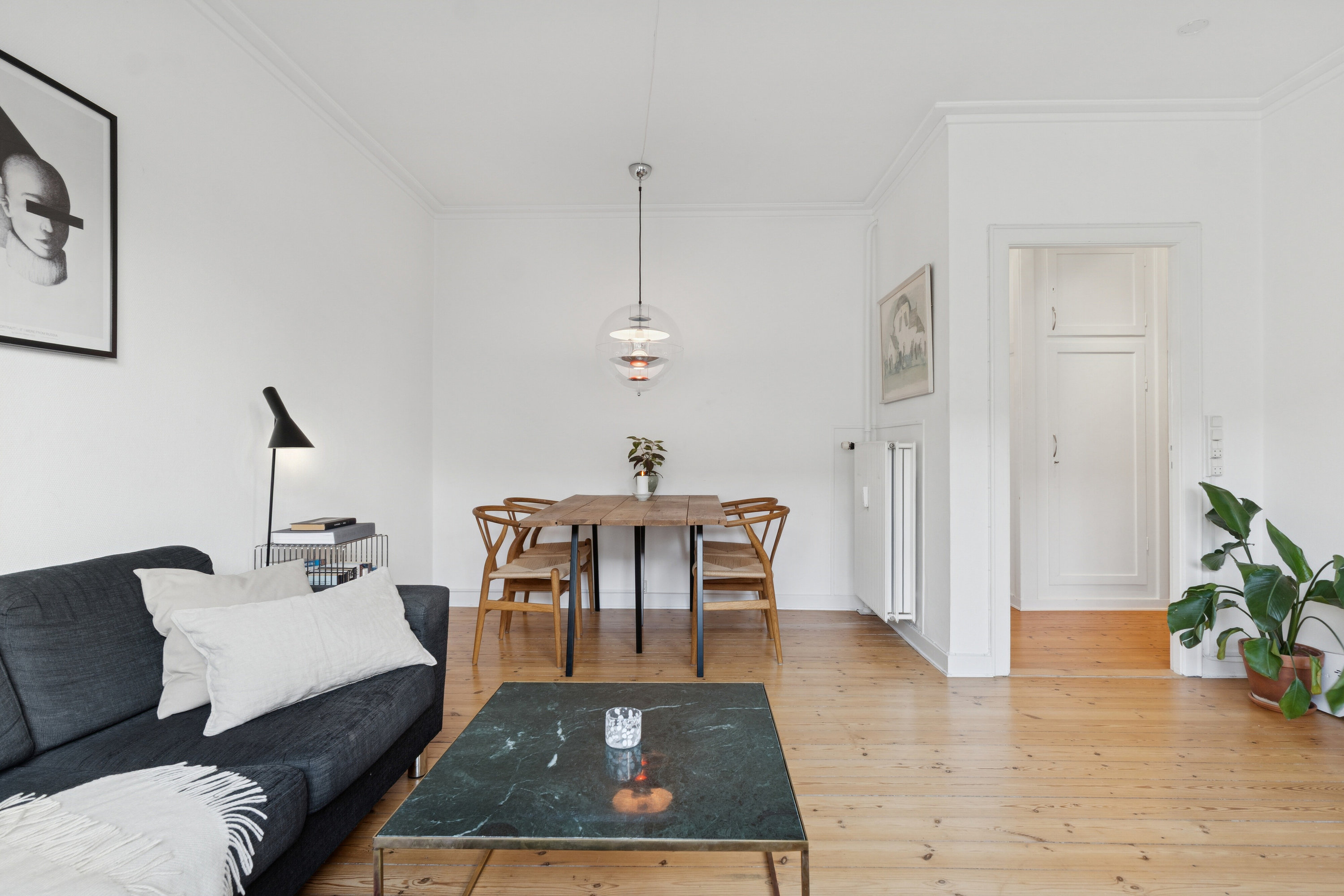 Fremhævet stue billede i fuldskærmstilstand. Billede af Amagerbrogade 259B, 2. tv., 2300 København S