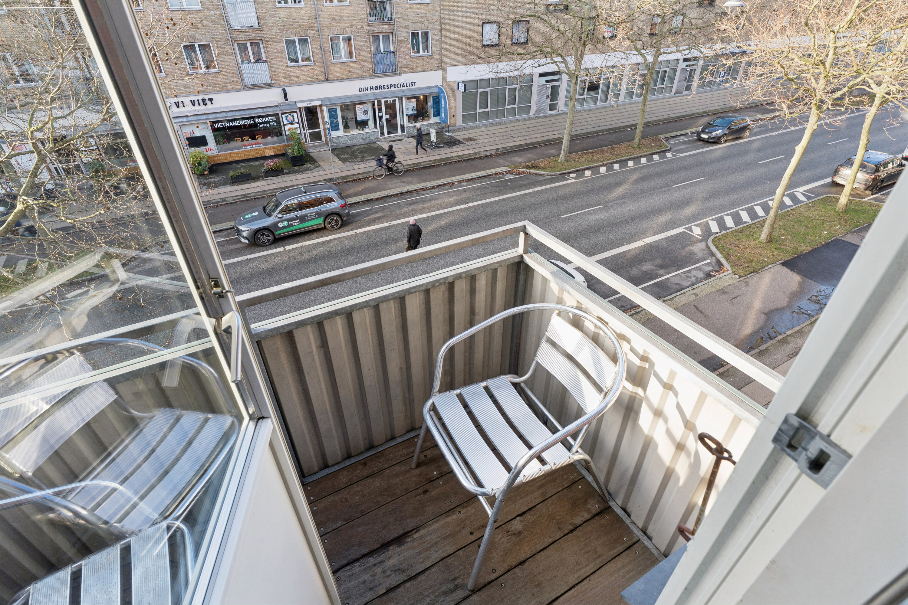 Fremhævet altan billede i fuldskærmstilstand. Billede af Amagerbrogade 259B, 2. tv., 2300 København S