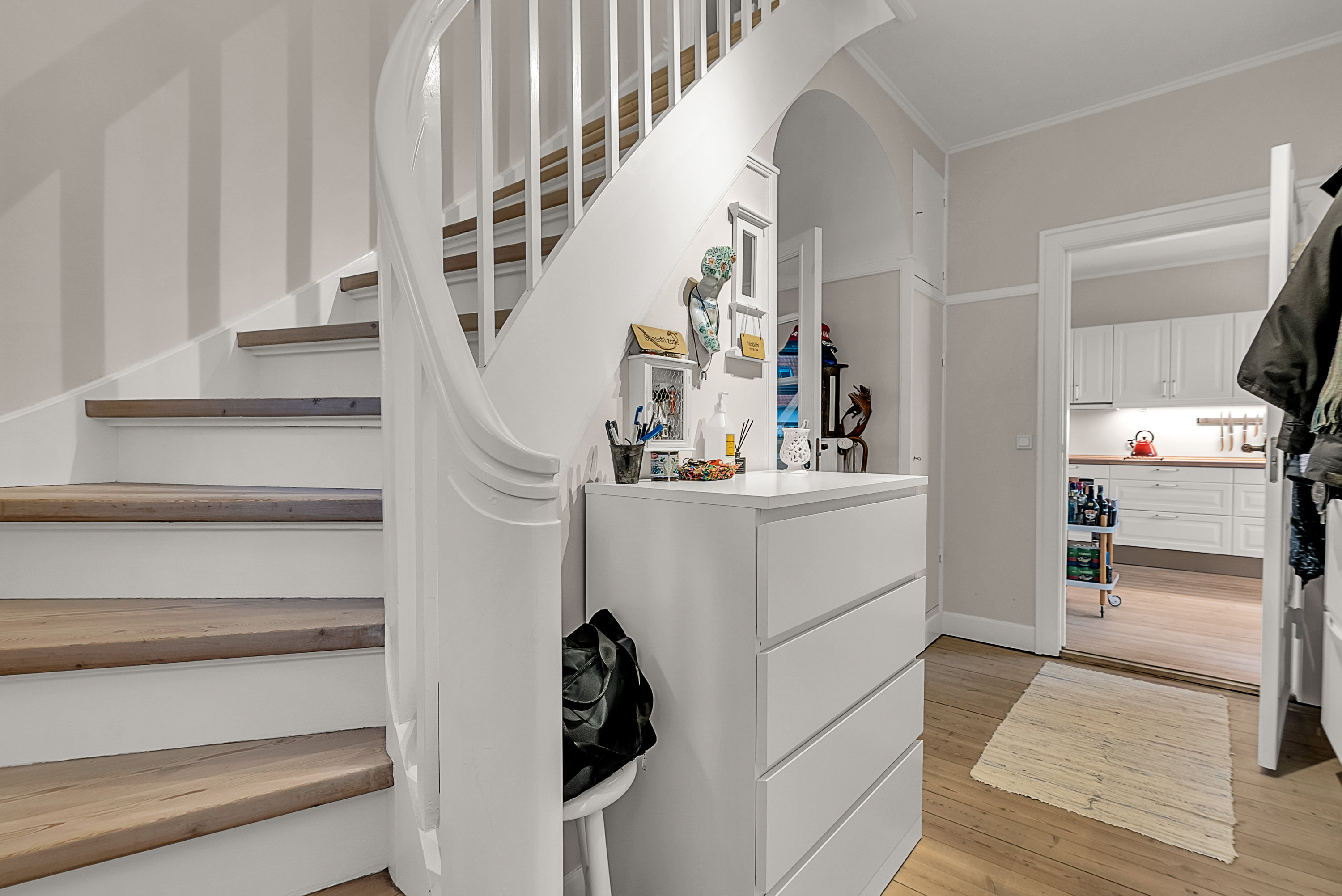 Fremhævet trappe billede i fuldskærmstilstand. Billede af Kildetoften 12, 5600 Faaborg