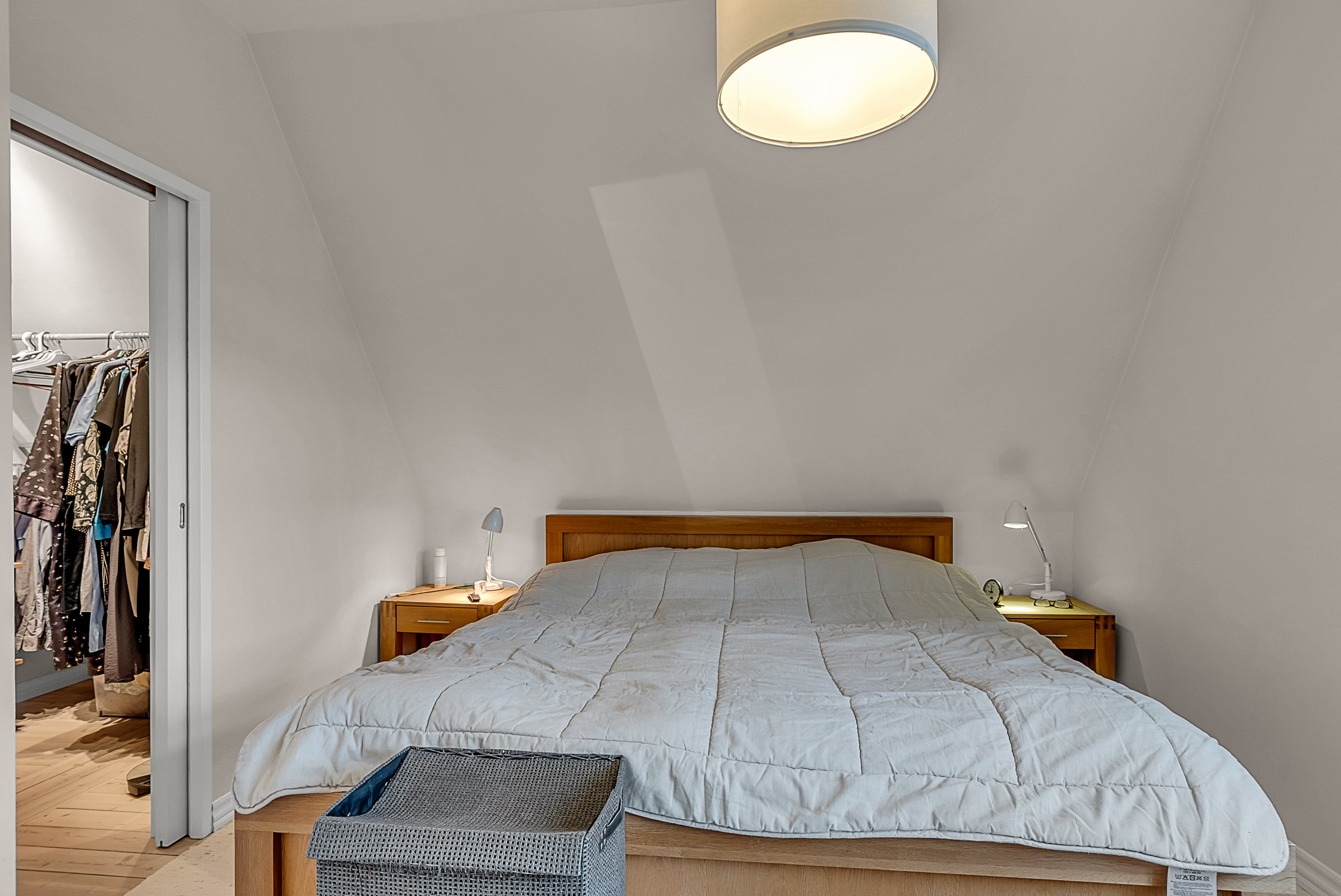 Fremhævet soveværelse billede i fuldskærmstilstand. Billede af Kildetoften 12, 5600 Faaborg