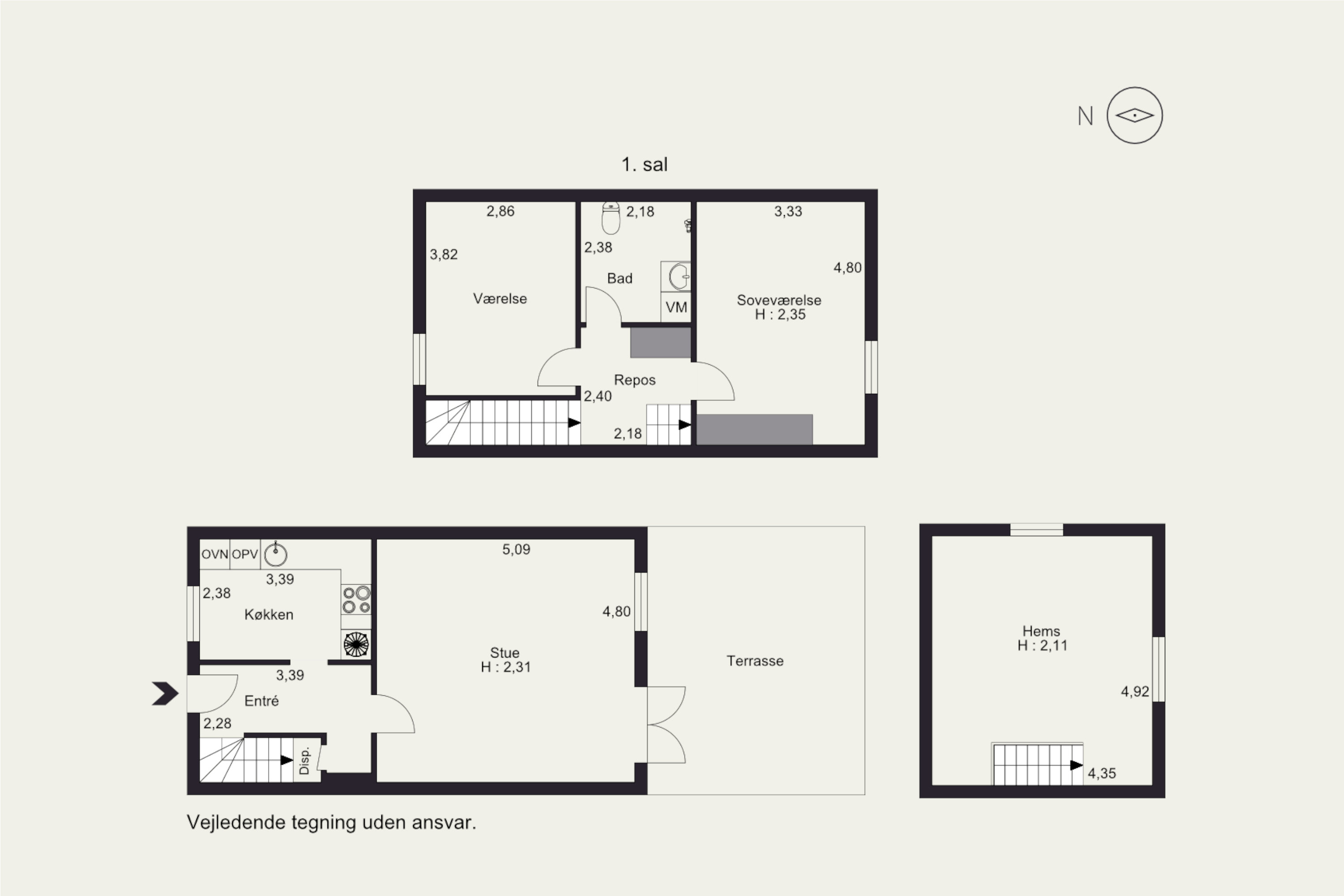 Plantegninger billede af Paludan-Müllers Vej 173, 8200 Aarhus N