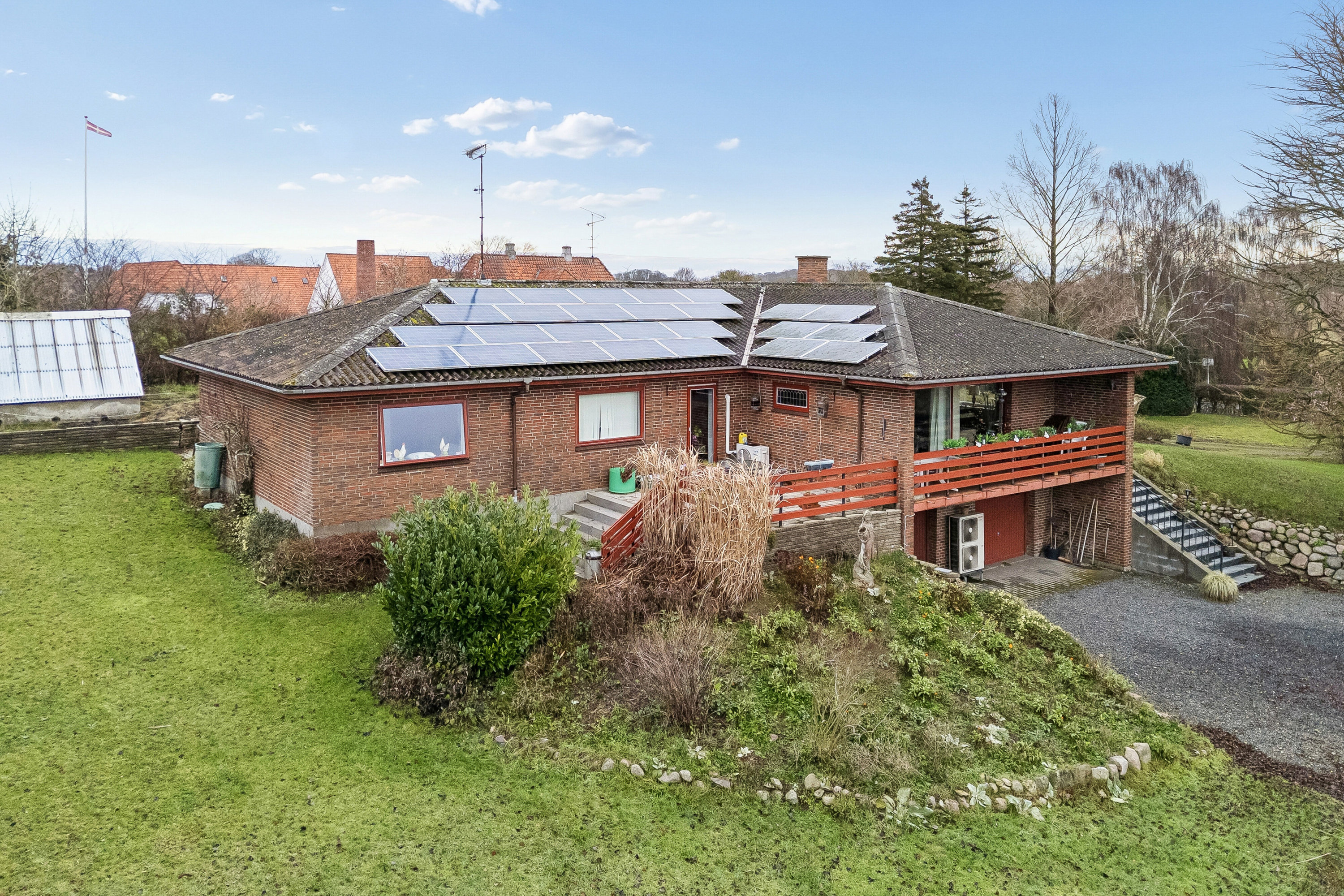 Fremhævet set fra vejen billede i fuldskærmstilstand. Billede af Lejbøllevej 13A, Lejbølle, 5953 Tranekær