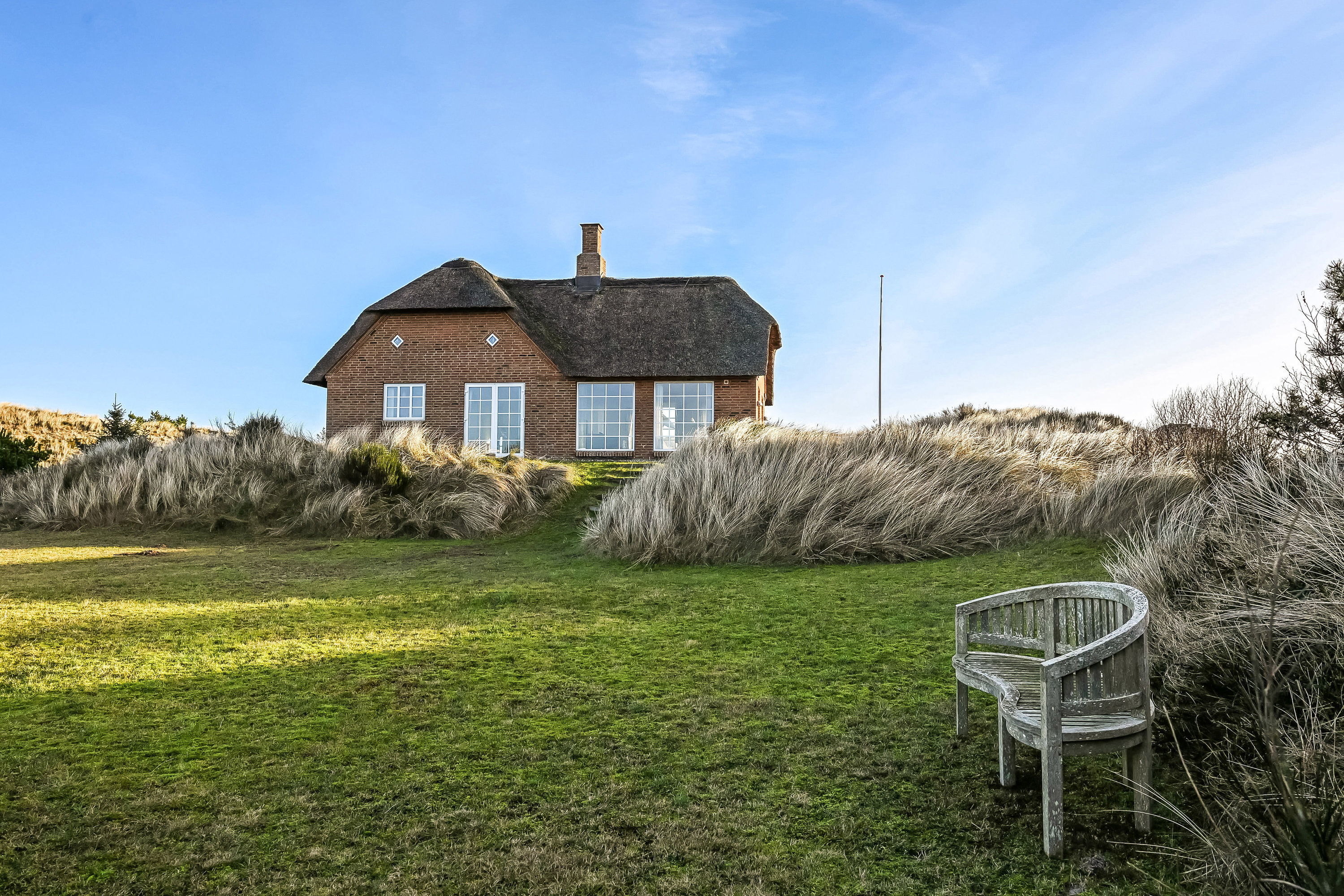 Fritidshus: Terrasse på Raketvejen 50, 6990 Ulfborg