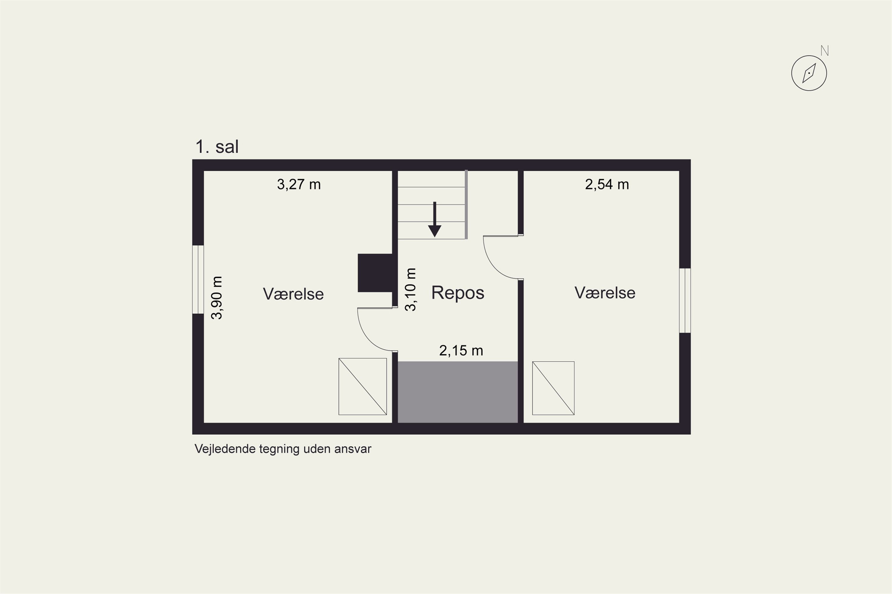Plantegninger billede af Snerlevej 6, 2820 Gentofte