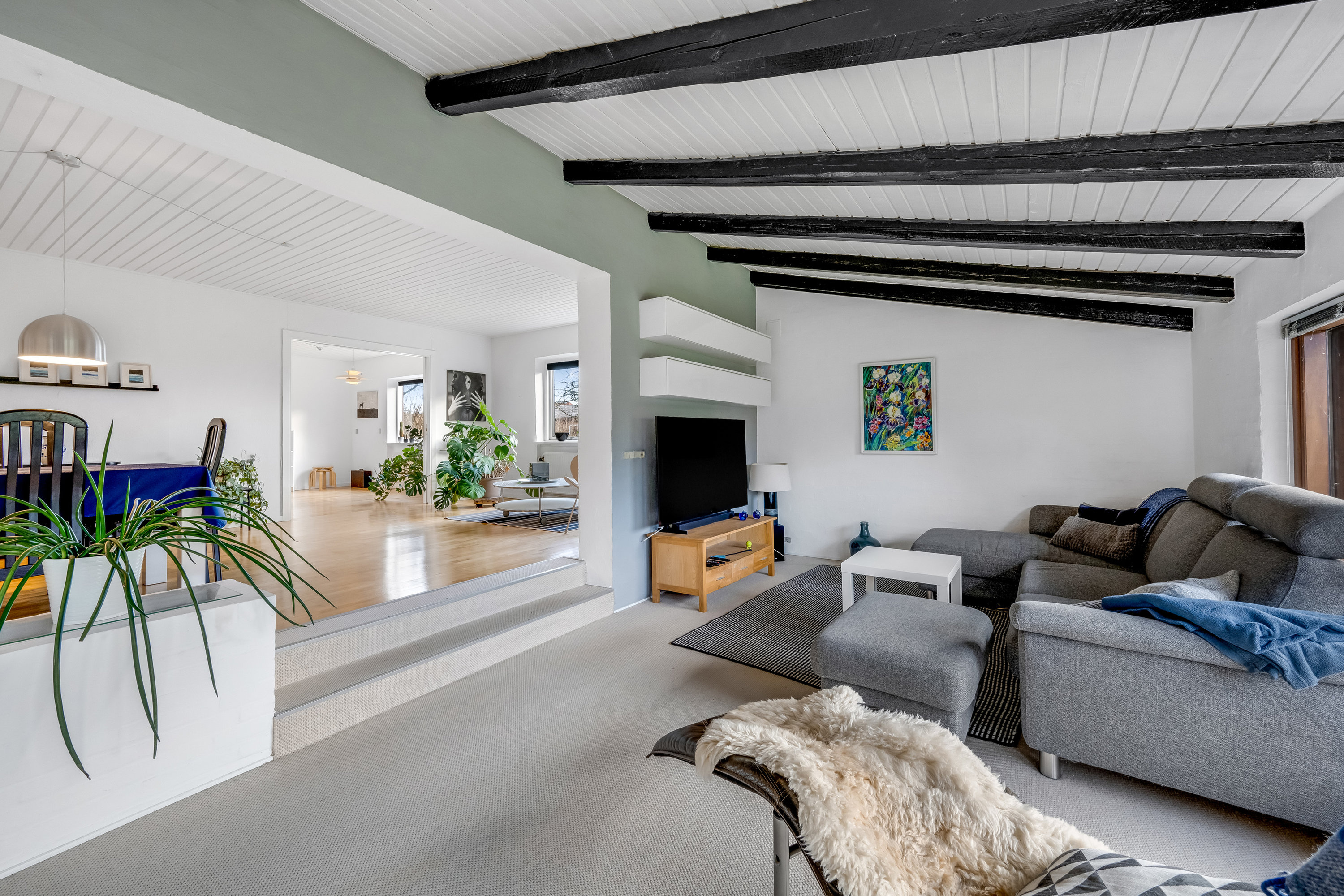 Miniaturebillede 2: stue. Billede af Rønnevej 4, 6880 Tarm