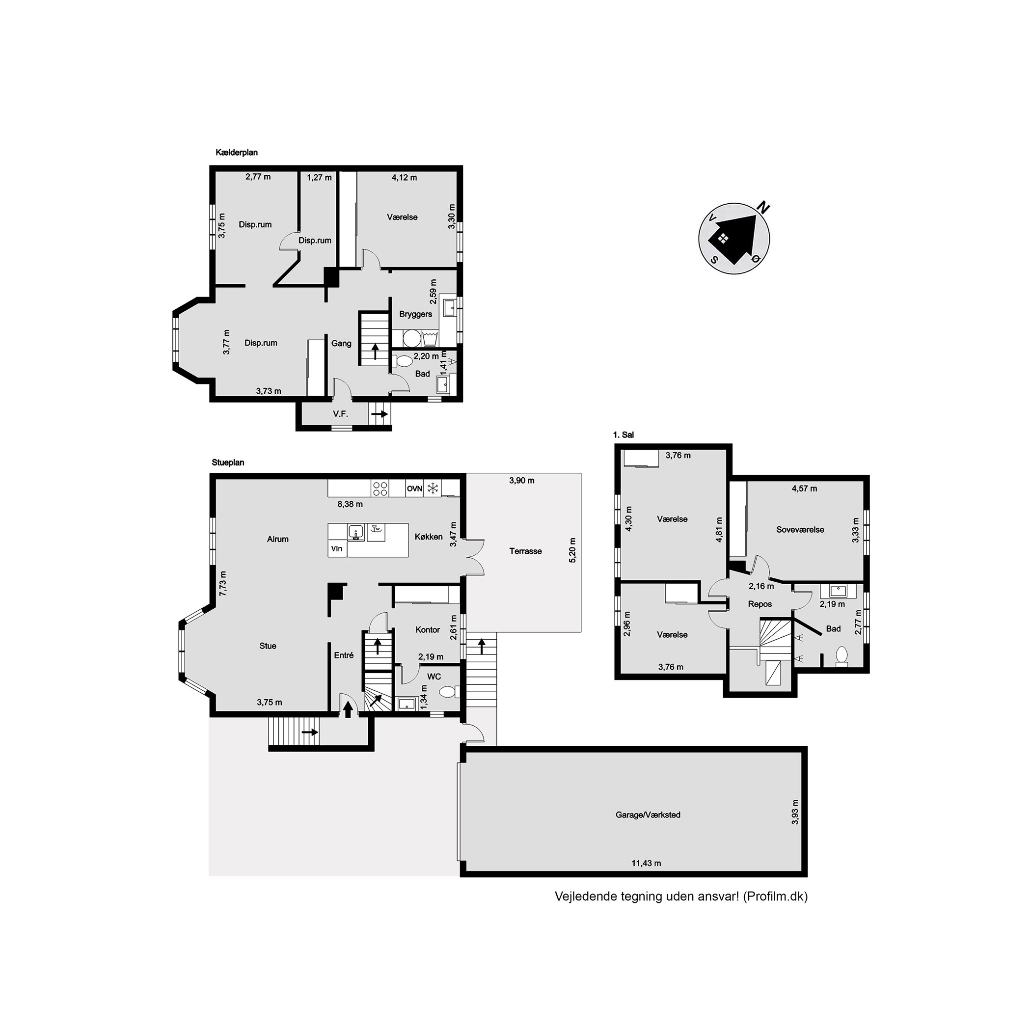 Plantegninger billede af Kongebrogade 63, 6000 Kolding