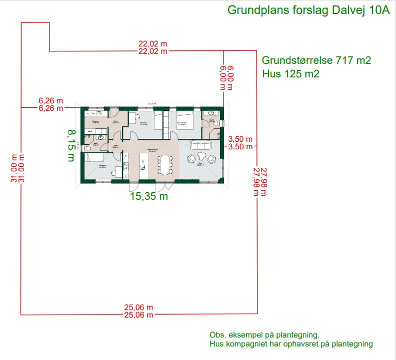 Fremhævet  billede i fuldskærmstilstand. Billede af Dalvej 10A, 6900 Skjern