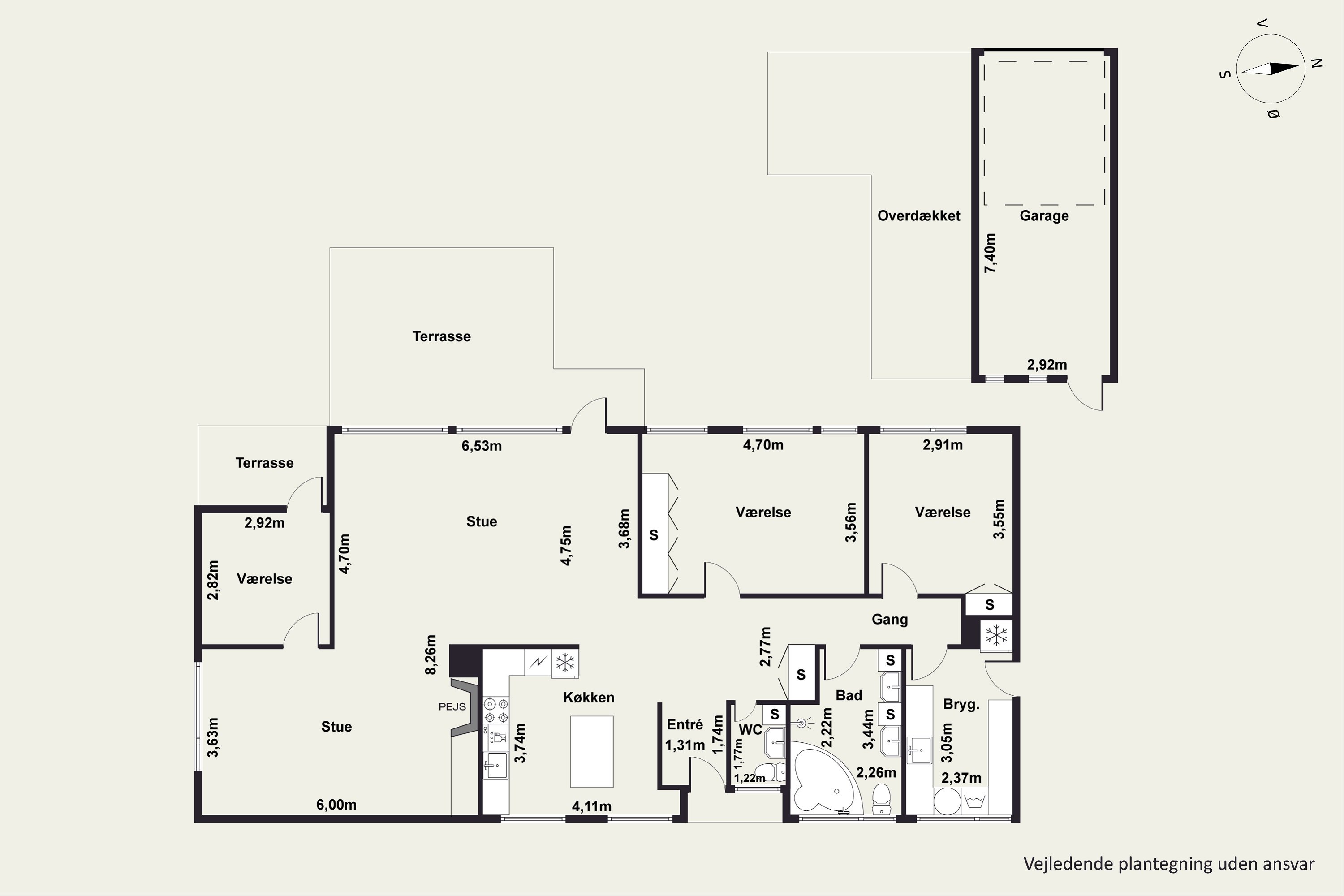 Plantegninger billede af Kvædehaven 131, 2600 Glostrup