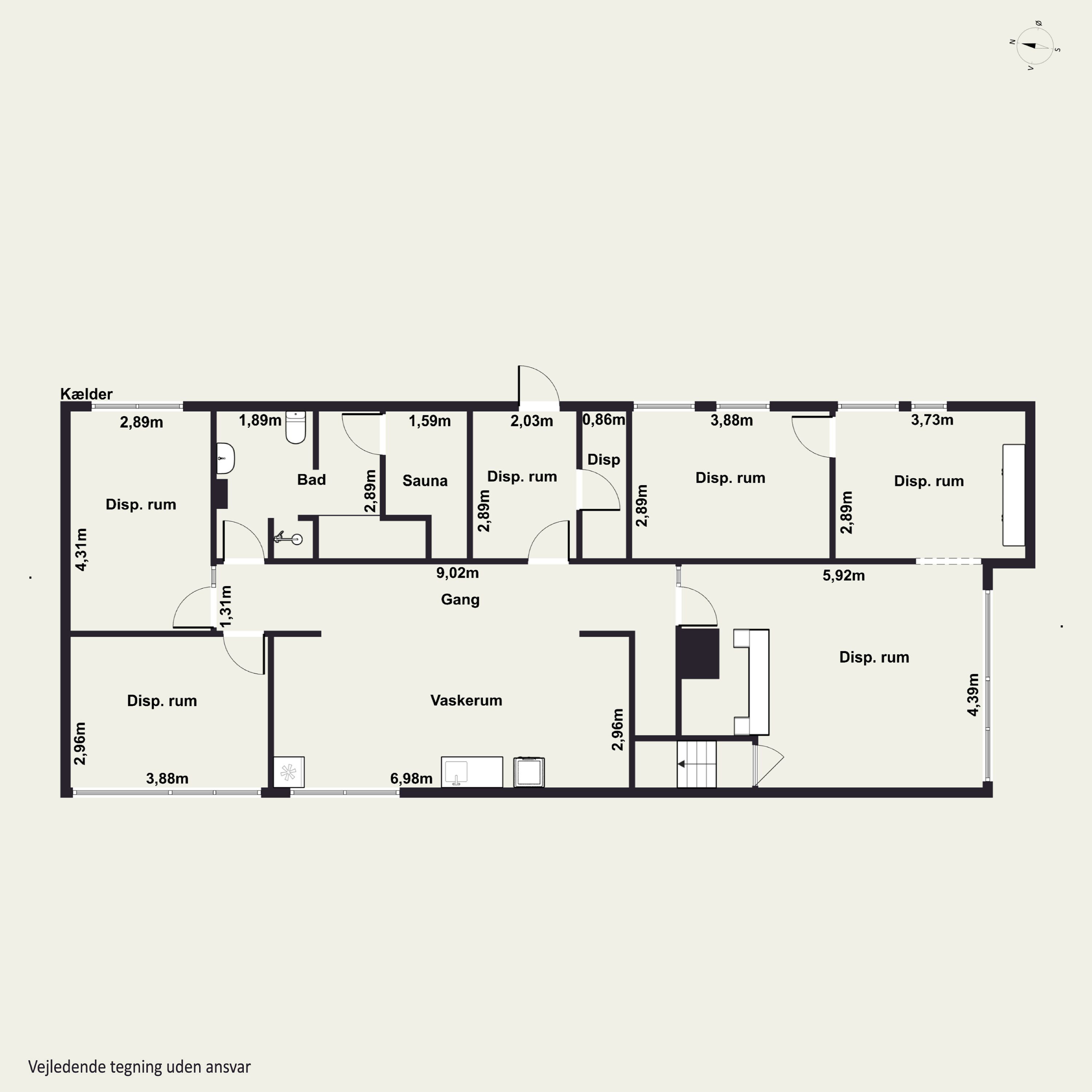 Plantegninger billede af Ternevej 30, 4000 Roskilde