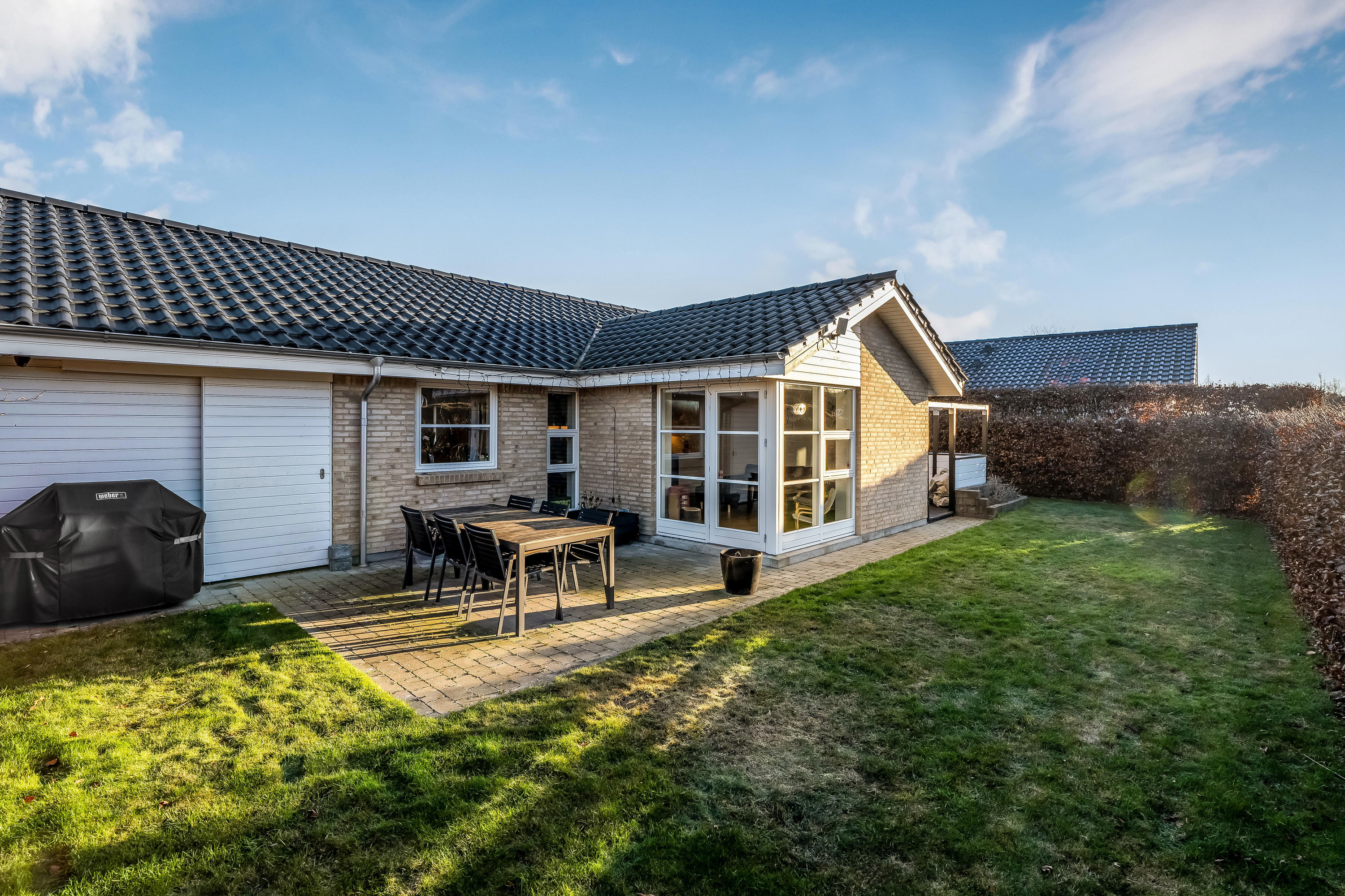 Rækkehus: Terrasse på Solbuen 19, 3400 Hillerød
