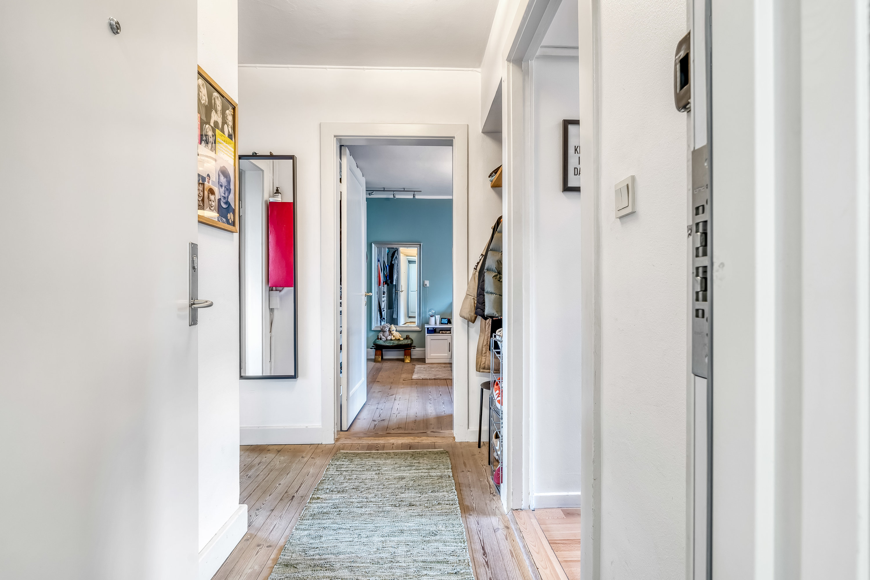 Fremhævet gang billede i fuldskærmstilstand. Billede af Hostrupsvej 23, 3. th., 3400 Hillerød