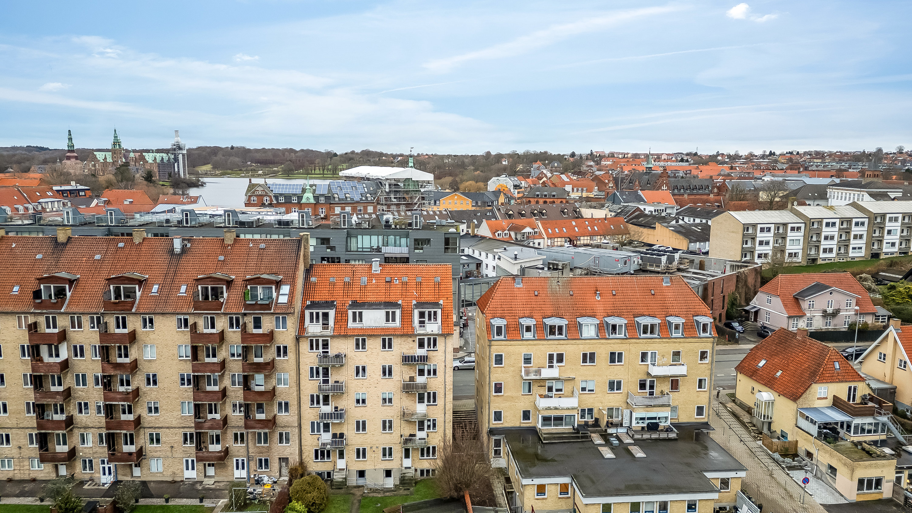 Miniaturebillede 1: udsigt. Billede af Hostrupsvej 23, 3. th., 3400 Hillerød