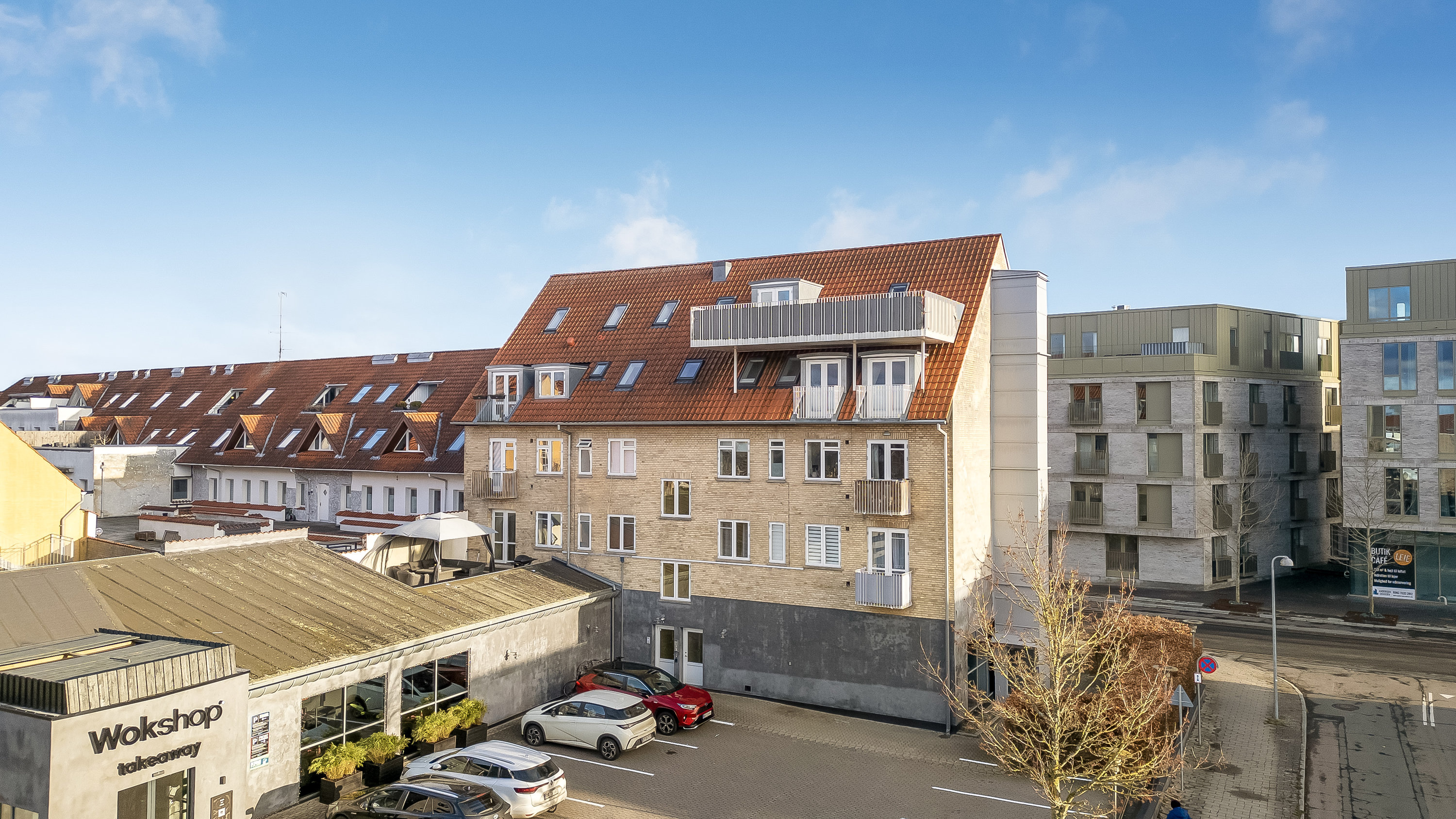 Miniaturebillede 2: udsigt. Billede af Slangerupgade 6, 1. mf., 3400 Hillerød