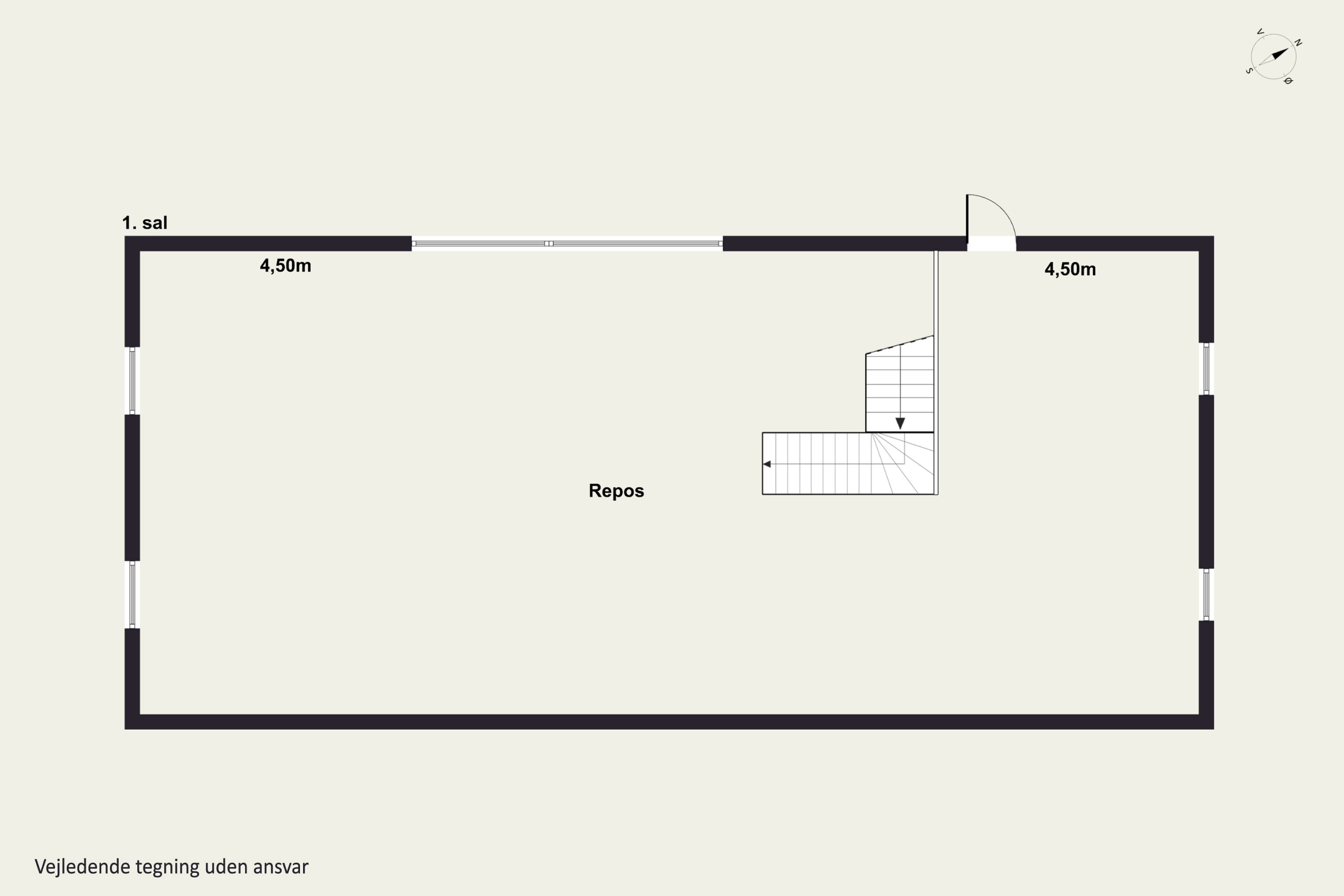 Plantegninger billede af Møllevej 40, Tornemark, 4262 Sandved