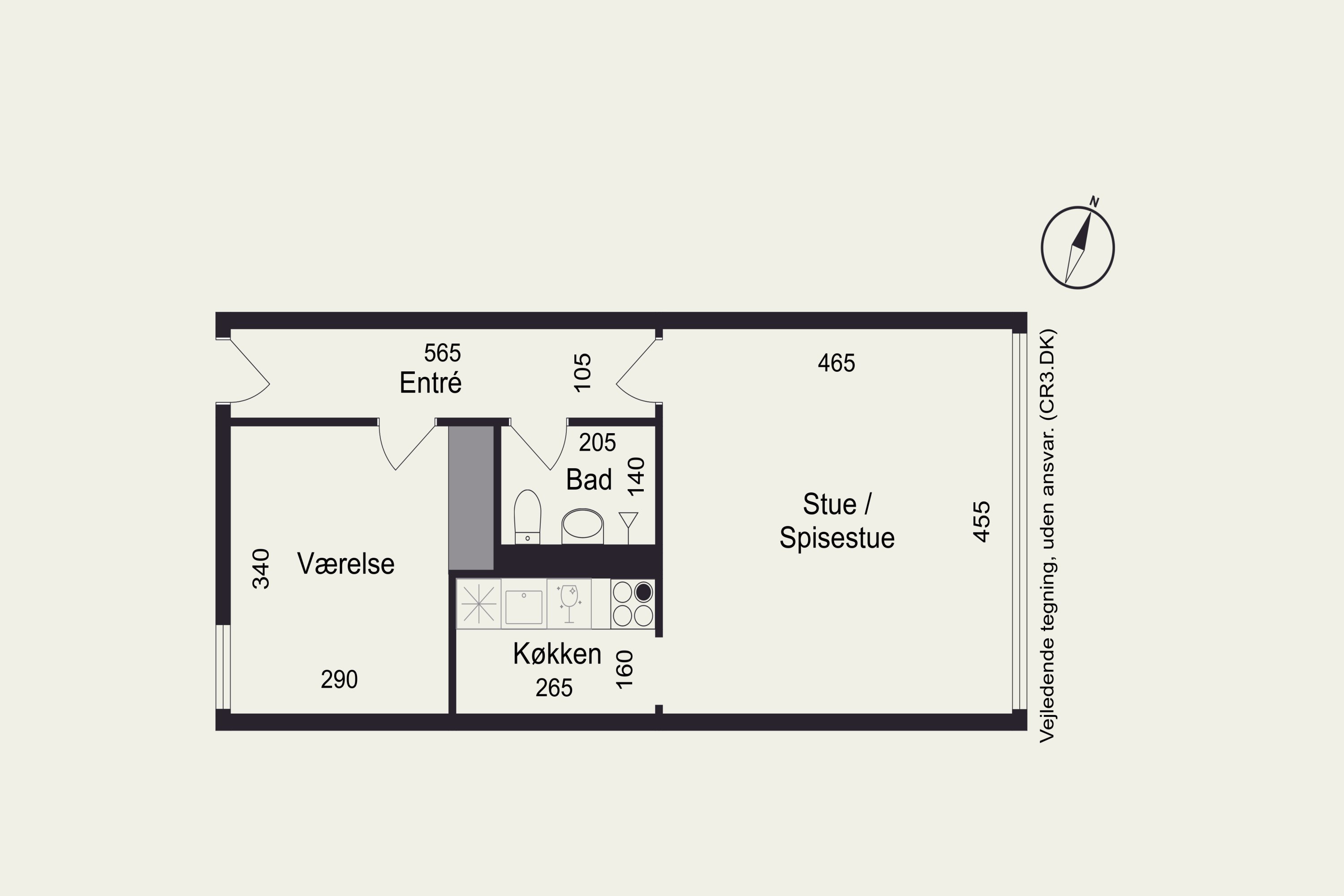 Plantegninger billede af Teglporten 4, st.. 6., 3460 Birkerød
