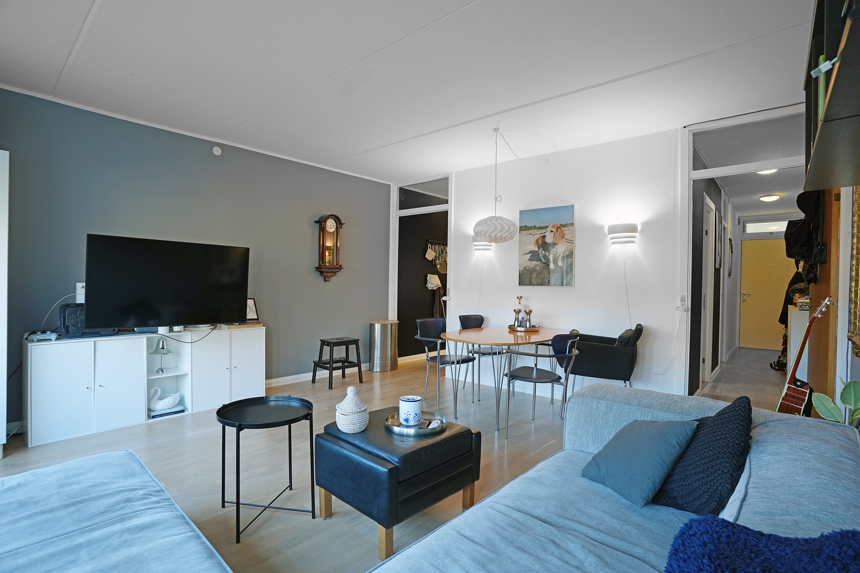 Fremhævet stue billede i fuldskærmstilstand. Billede af Teglporten 4, st.. 6., 3460 Birkerød